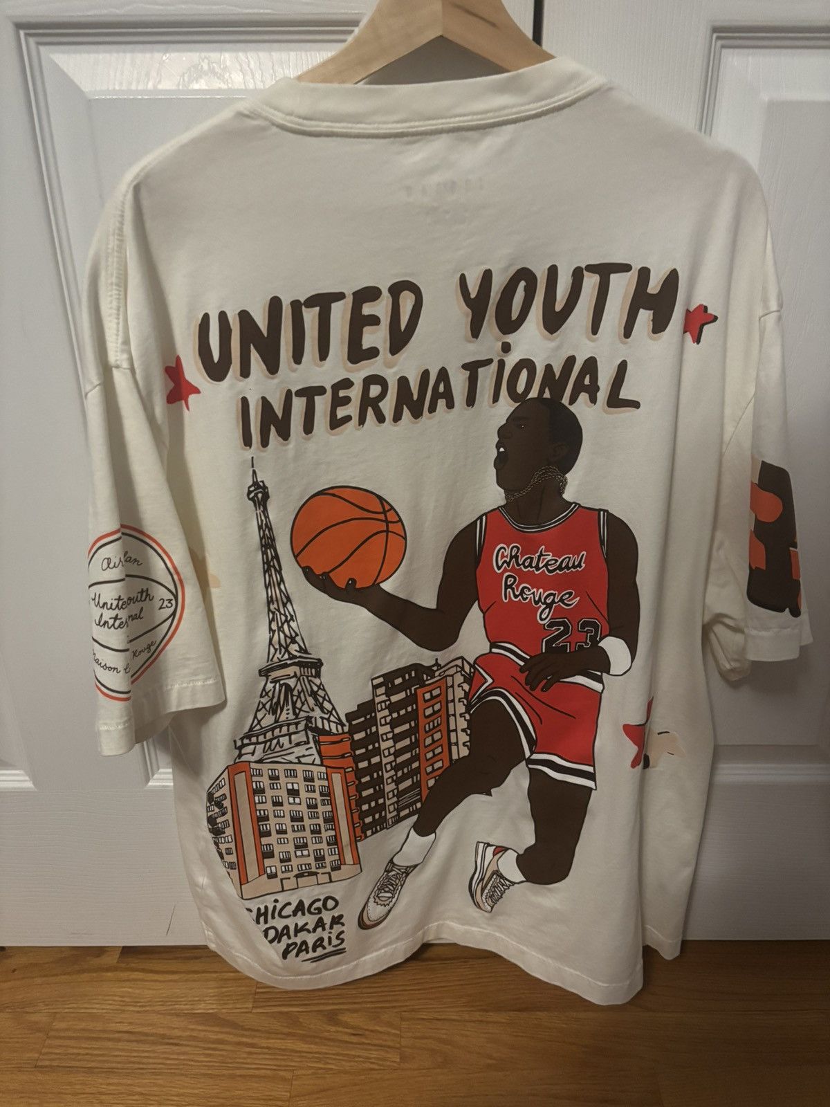 Jordan Brand Jordan x Maison Chateau Rougue T Shirt - XL Size US XL / EU 56 / 4 - 2 Thumbnail