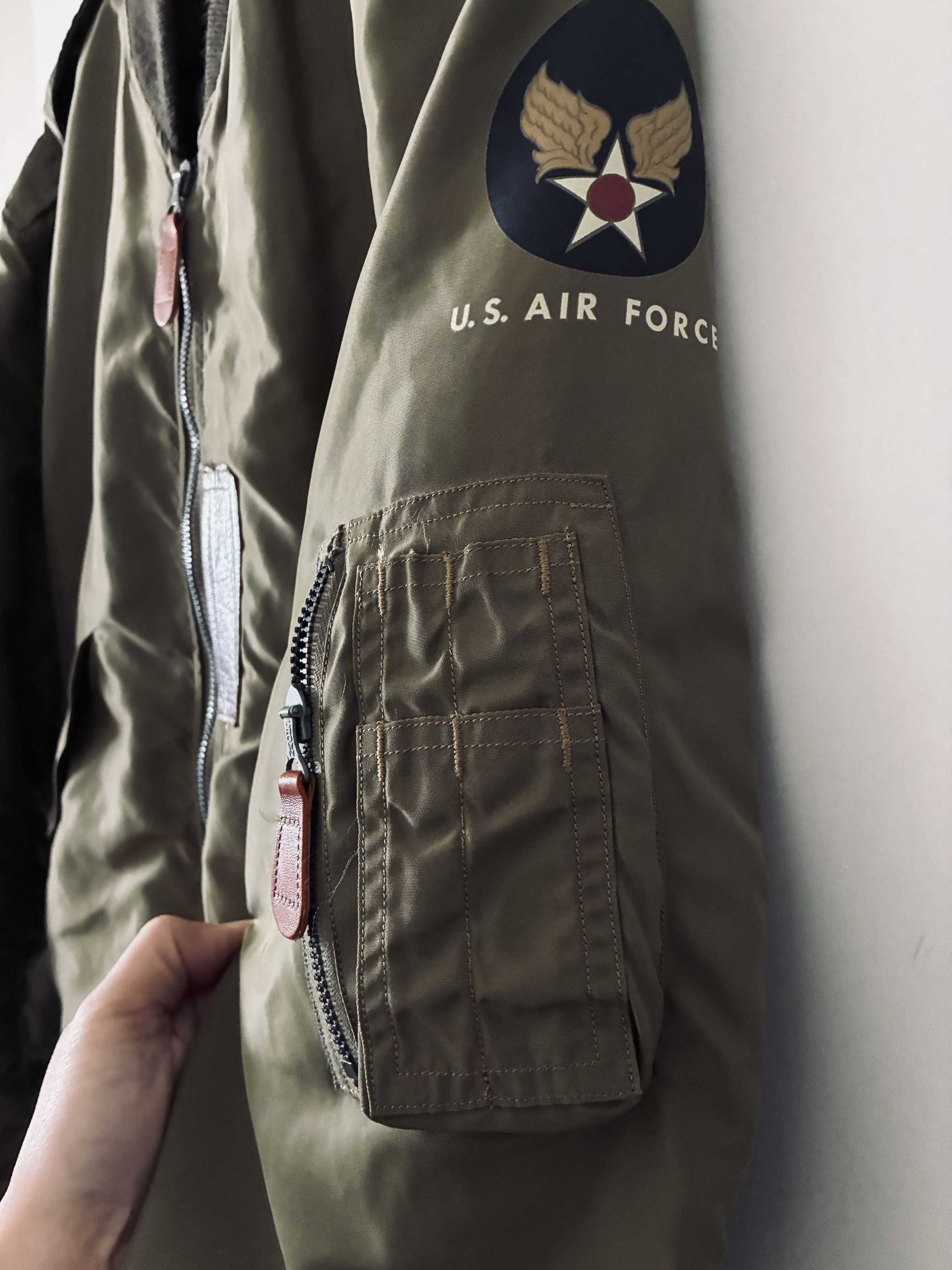 Buzz Rickson's Buzz Rickson - L2 Flight Nylon Bomber Jacket - Size.40 Size US XXS / EU 40 - 2 Thumbnail