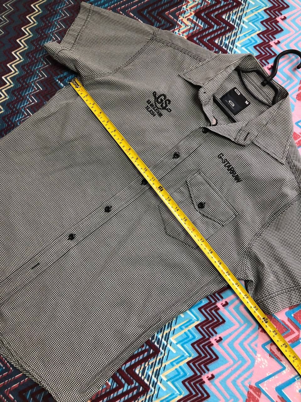 G-Star × Vintage RARE G-Star Raw Vintage Y2K Big Logo Button Up Shirt Size US M / EU 48-50 / 2 - 5 Thumbnail