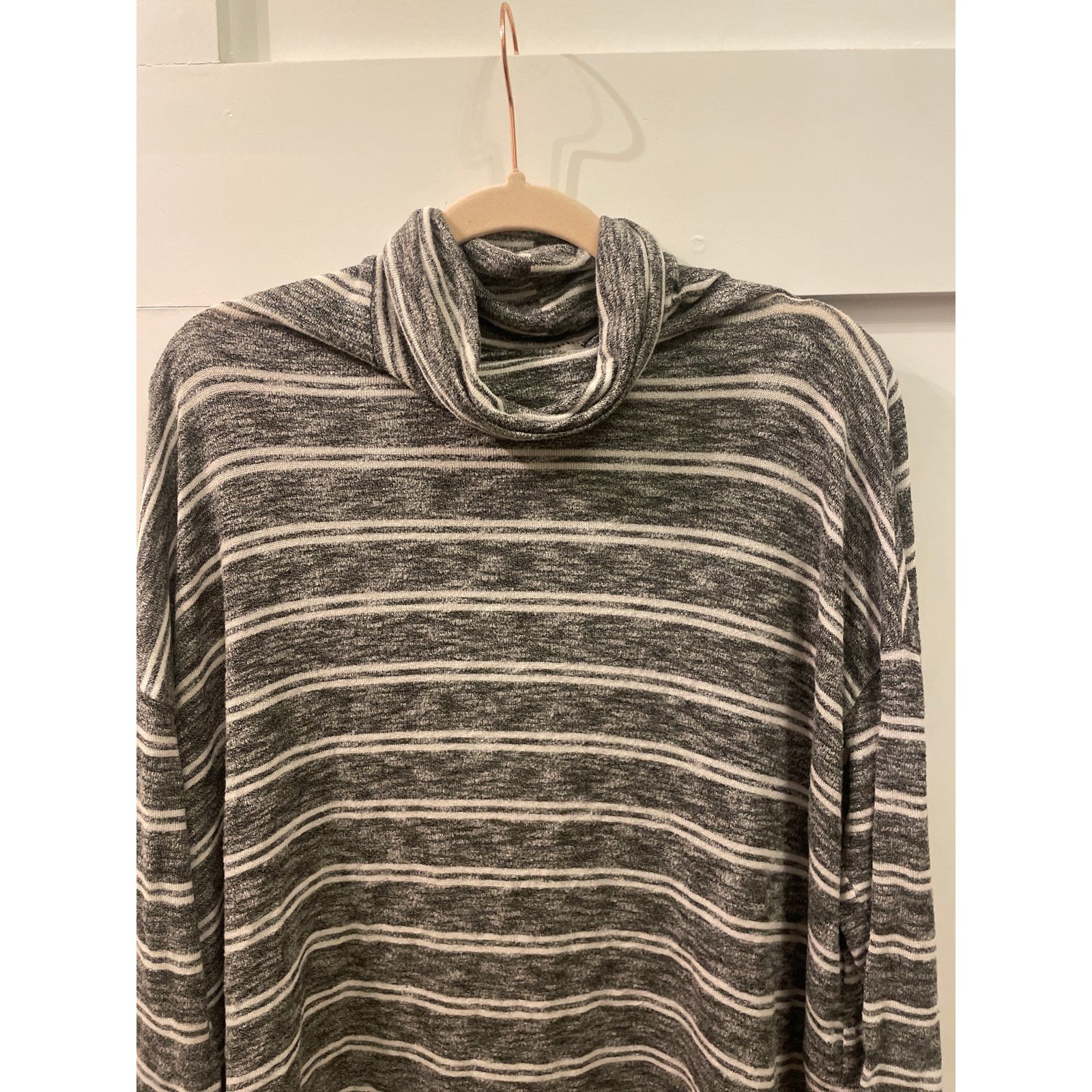Anthropologie Anthropologie Postmark Striped Turtleneck Knit Sweater, S Size S / US 4 / IT 40 - 5 Thumbnail