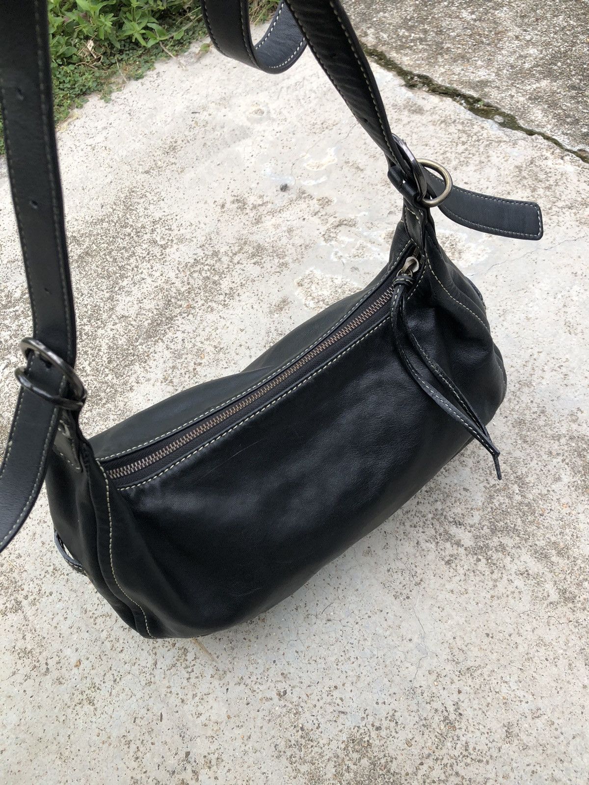 Leather JAPANESSE SAZABY LEATHER CROSSBODY SLINGBAG Size ONE SIZE - 4 Thumbnail
