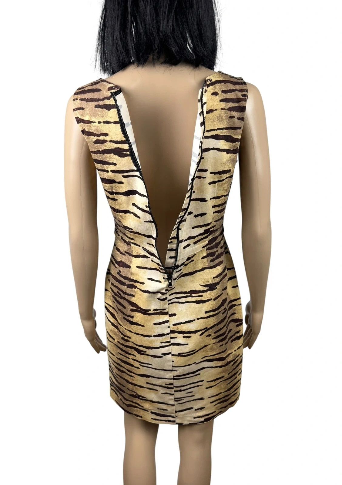 Love Moschino Love Moschino Animal Print Tank Dress Cotton Size S / US 4 / IT 40 - 9 Thumbnail