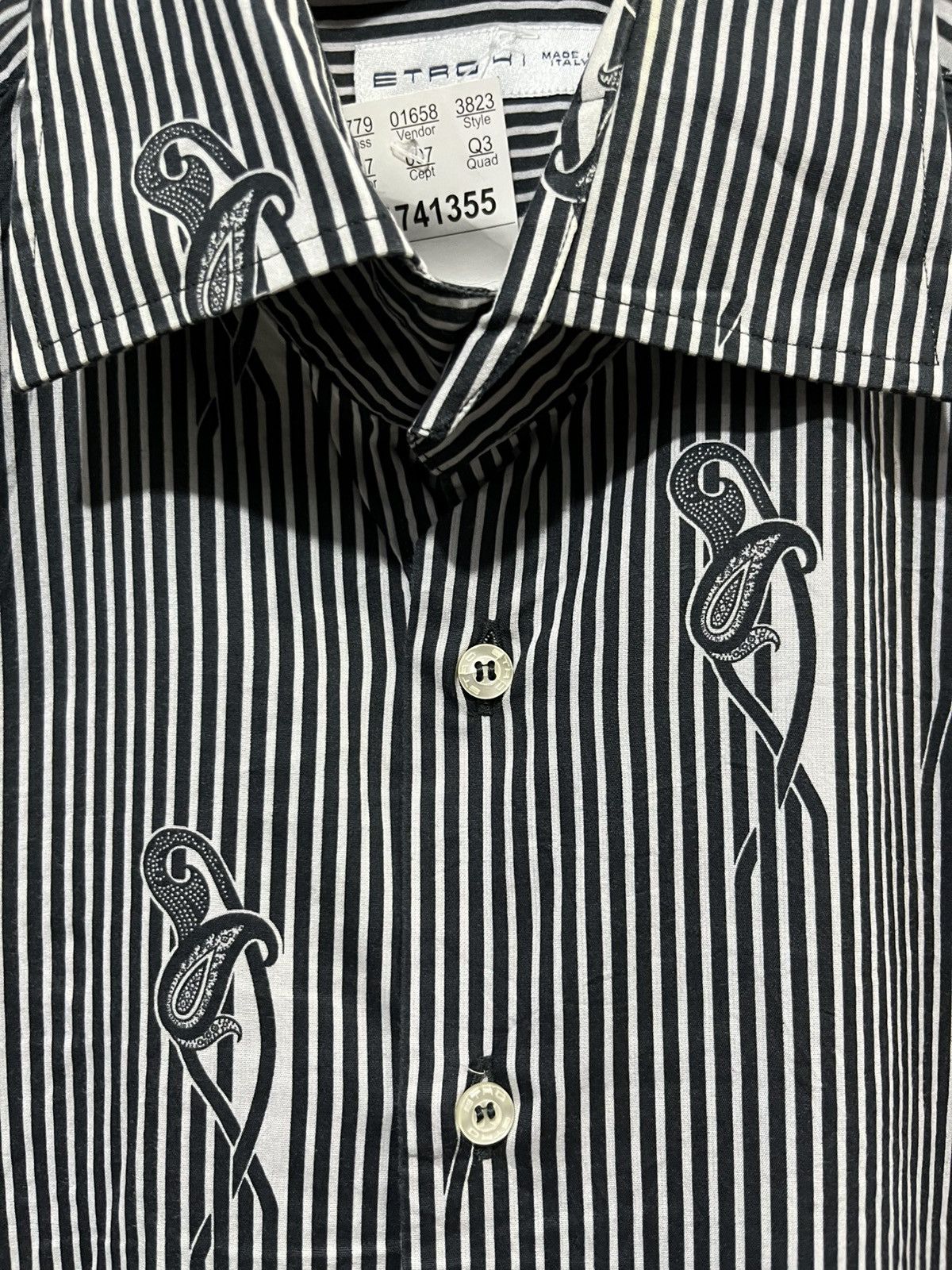 Etro Etro striped paisley shirt /kapital/cdg/visvim/undercover/ Size US S / EU 44-46 / 1 - 3 Thumbnail
