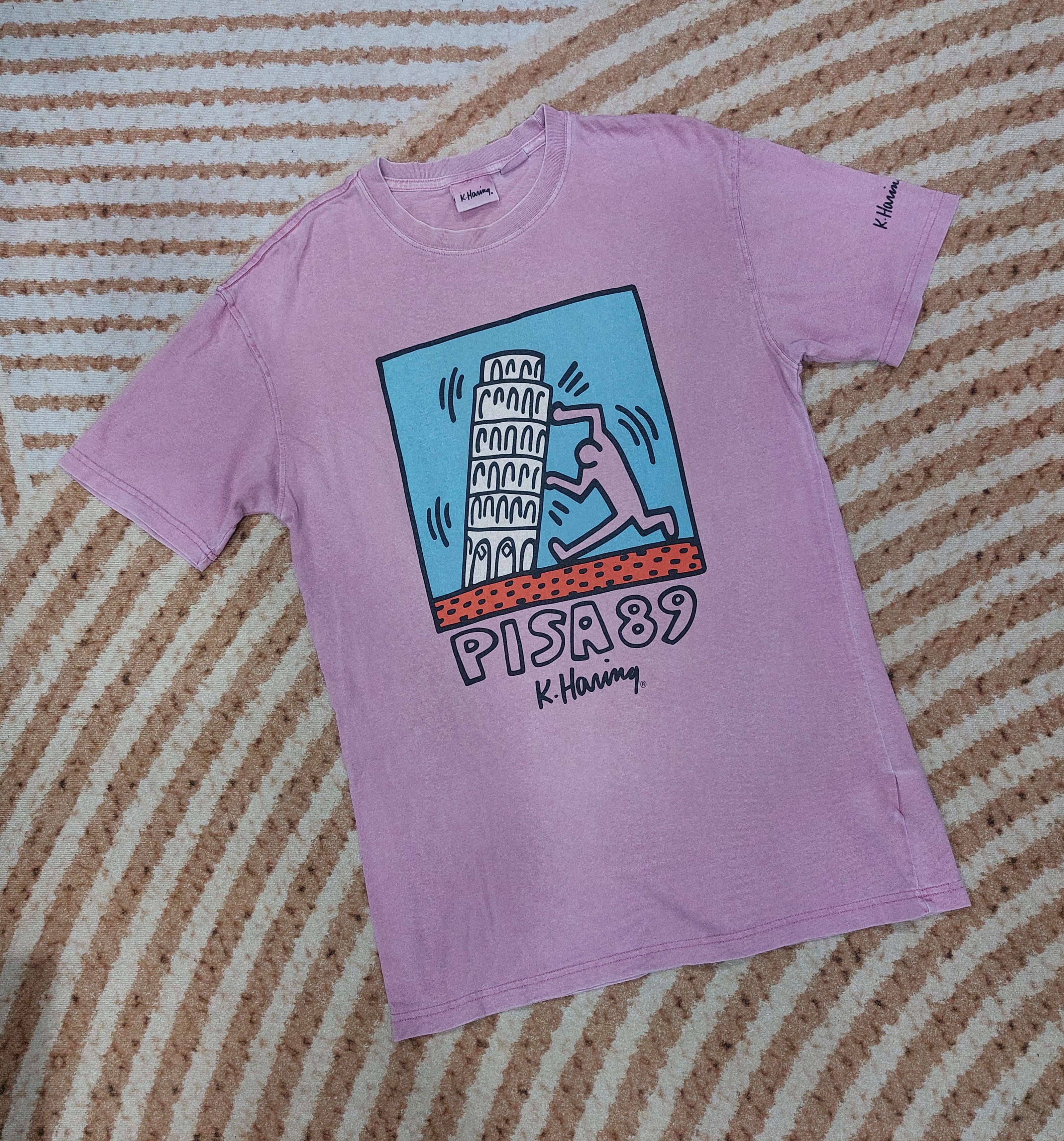 Keith Haring PISA 89 KEITH HARING SUNFAFED TEE Size US M / EU 48-50 / 2 - 1 Thumbnail