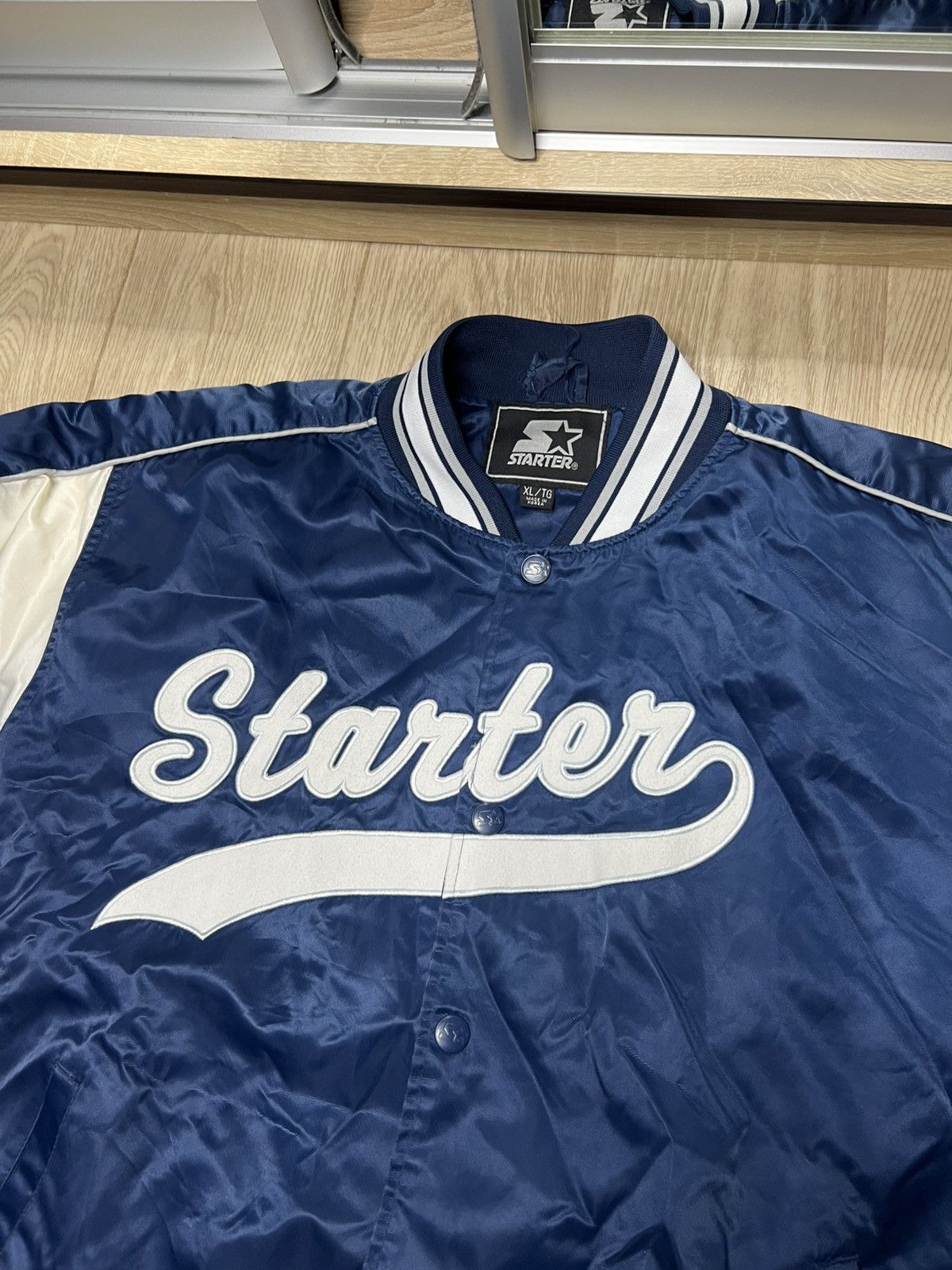 Starter Vintage Starter Bomber Jacket 90’s Size US XL / EU 56 / 4 - 3 Thumbnail