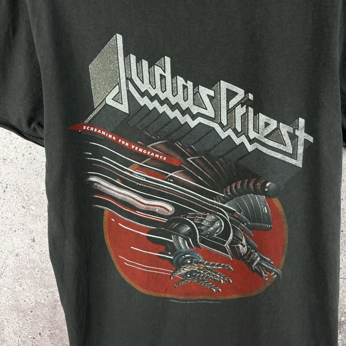 Band Tees Vintage Judas Briest Tee Screaming For Vengeance Size L Size US L / EU 52-54 / 3 - 3 Thumbnail