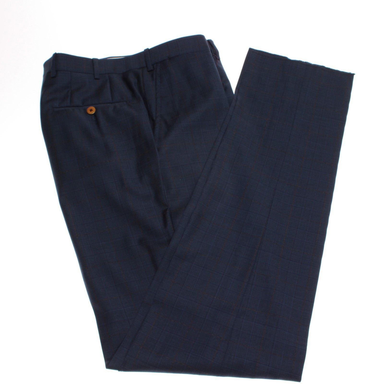 Isaia isaia New with tags Dress Pants Size 34 US In Blue Size US 34 / EU 50 - 2 Thumbnail