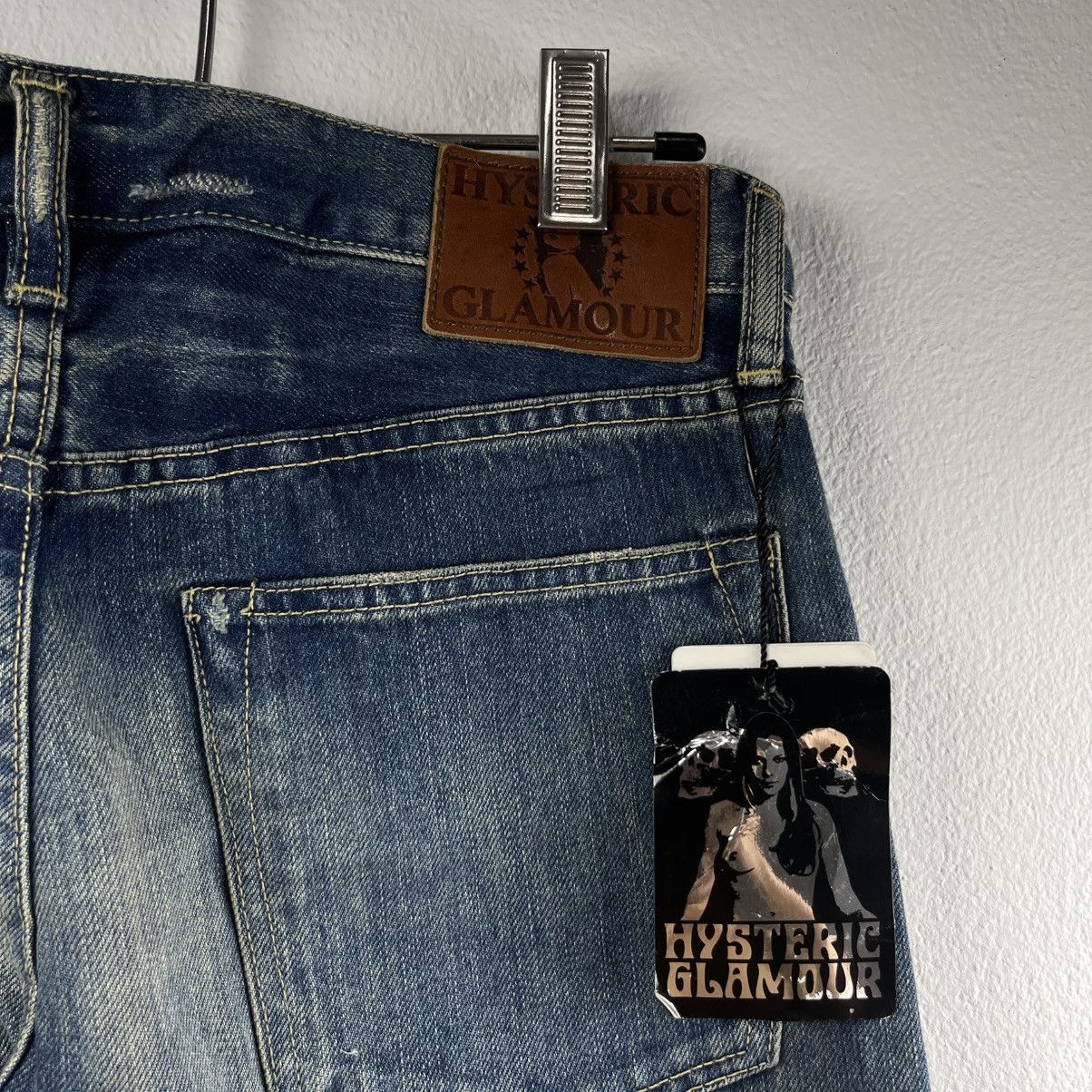 Designer × Hysteric Glamour × Japanese Brand RARE Hysteric Glamour Detroit Selvedge Denim Size US 32 / EU 48 - 5 Thumbnail