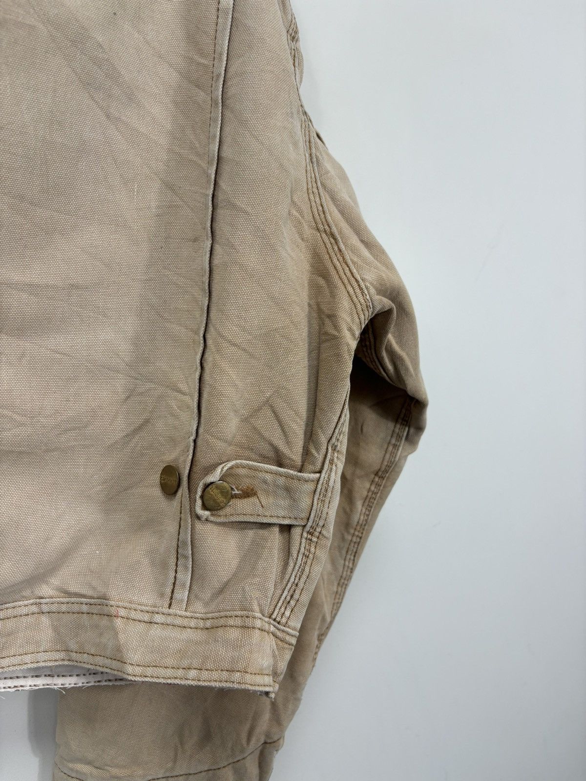 Carhartt Vintage 90s Carhartt Y2K Workwear Hype Boxy Cropped Jacket Size US L / EU 52-54 / 3 - 24 Thumbnail