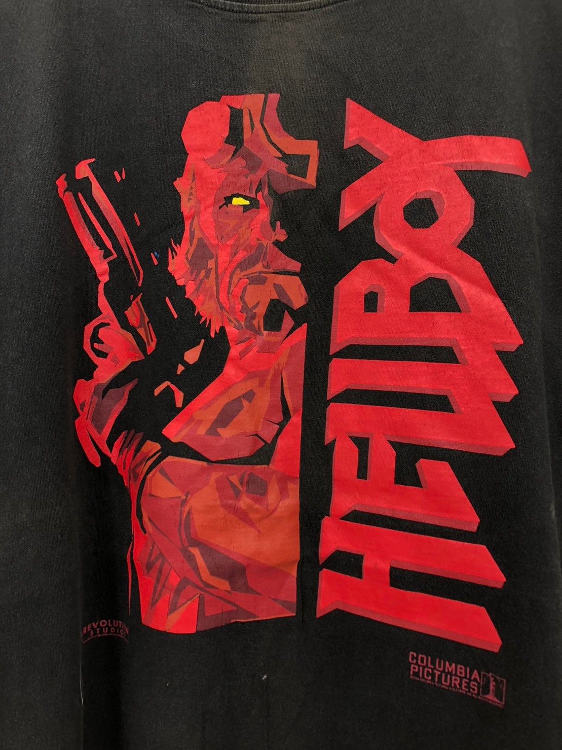 Vintage Vintage 2004's Hellboy shirt Columbia Pictures Movie BN Size US L / EU 52-54 / 3 - 3 Thumbnail