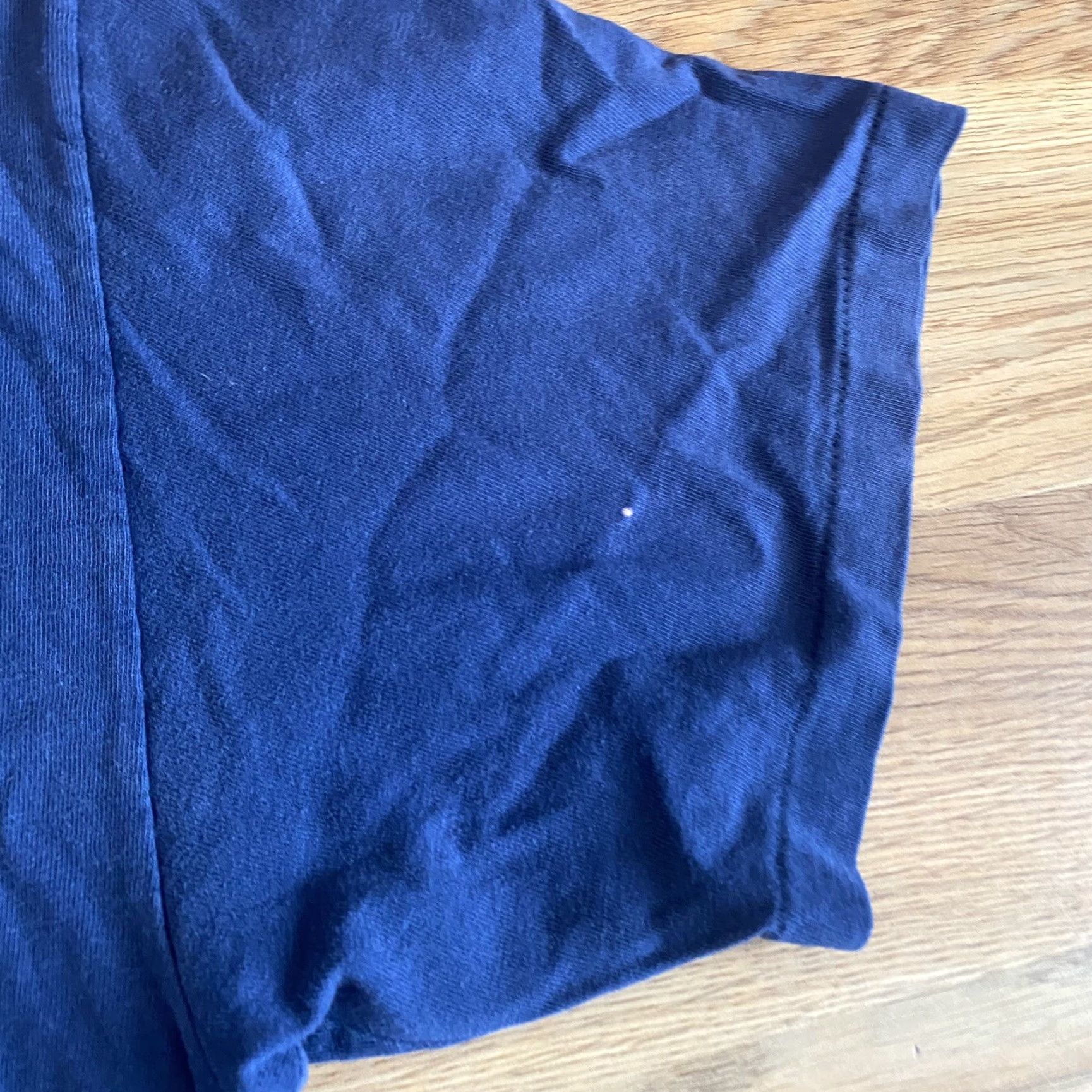 Hanes VINTAGE Hanes Beefy T-Shirt Men L Navy Blue Fish With an Attitude 90s Crew Neck Short Sleeve Cotton Regular Men’s L Size US L / EU 52-54 / 3 - 5 Thumbnail