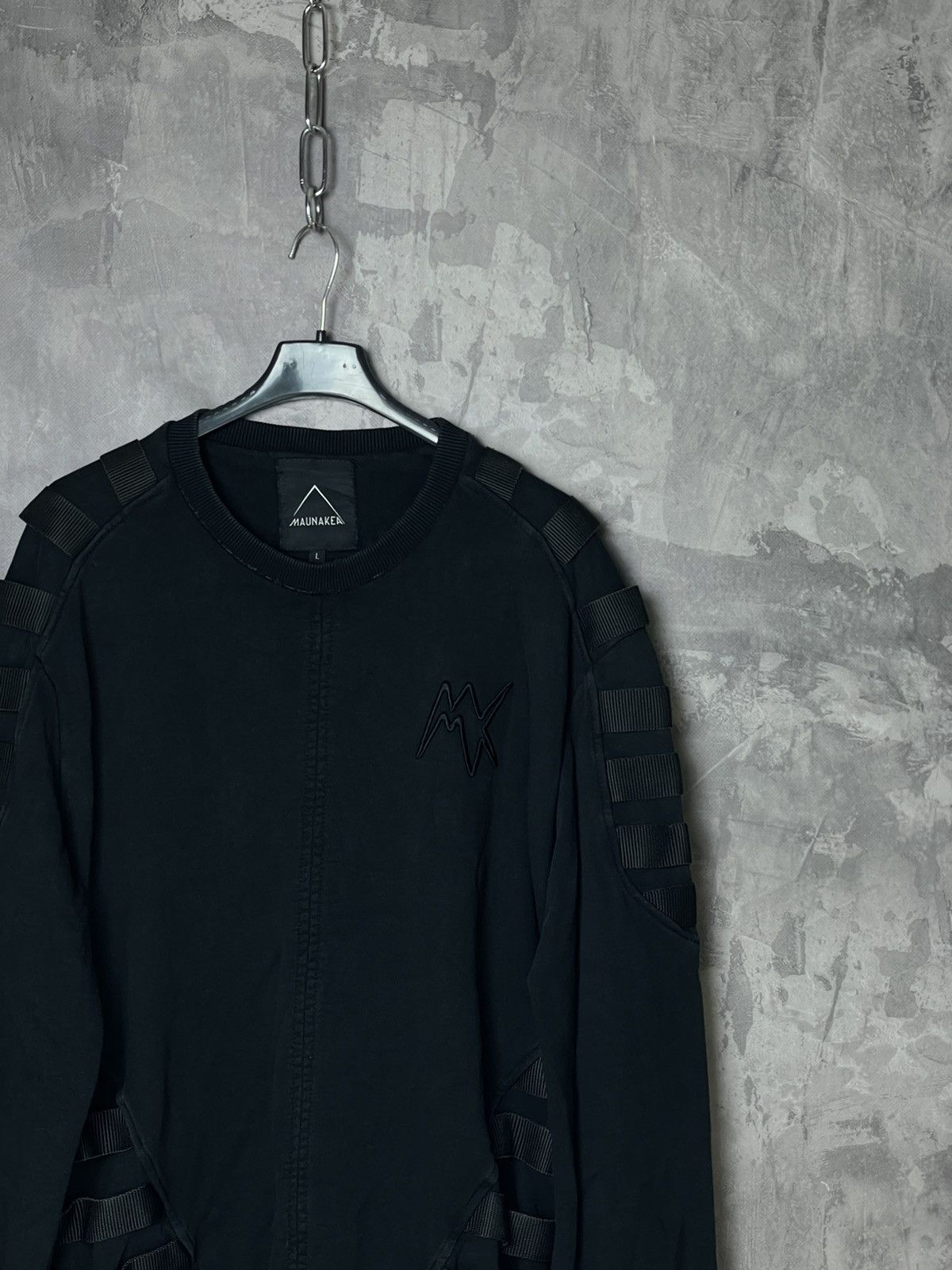 Japanese Brand × Vintage Japanese Brand Retro Style Y2K Abstract Design Sweatshirt Size US L / EU 52-54 / 3 - 4 Thumbnail