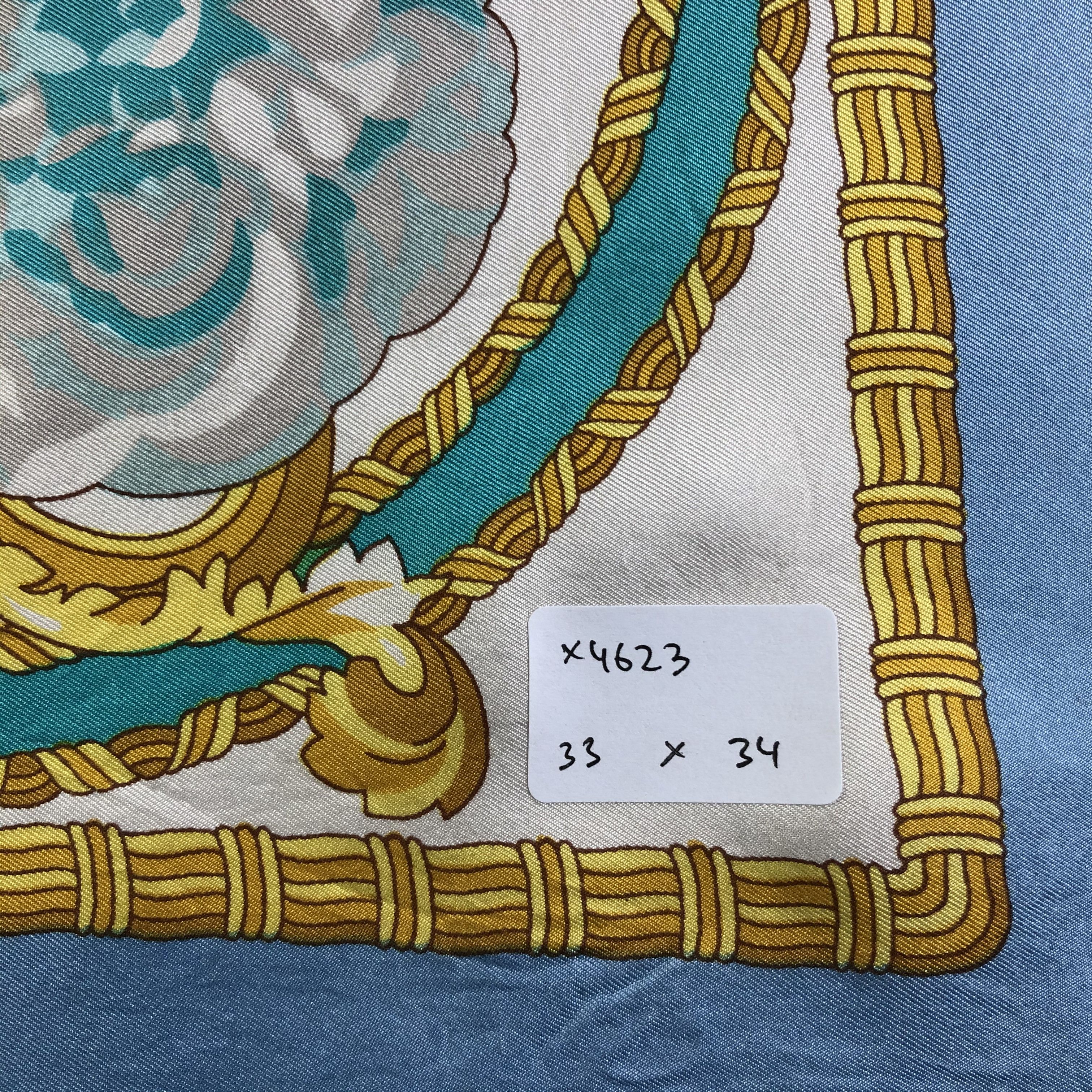 Vintage Vintage Silk Scarf Size ONE SIZE - 8 Thumbnail