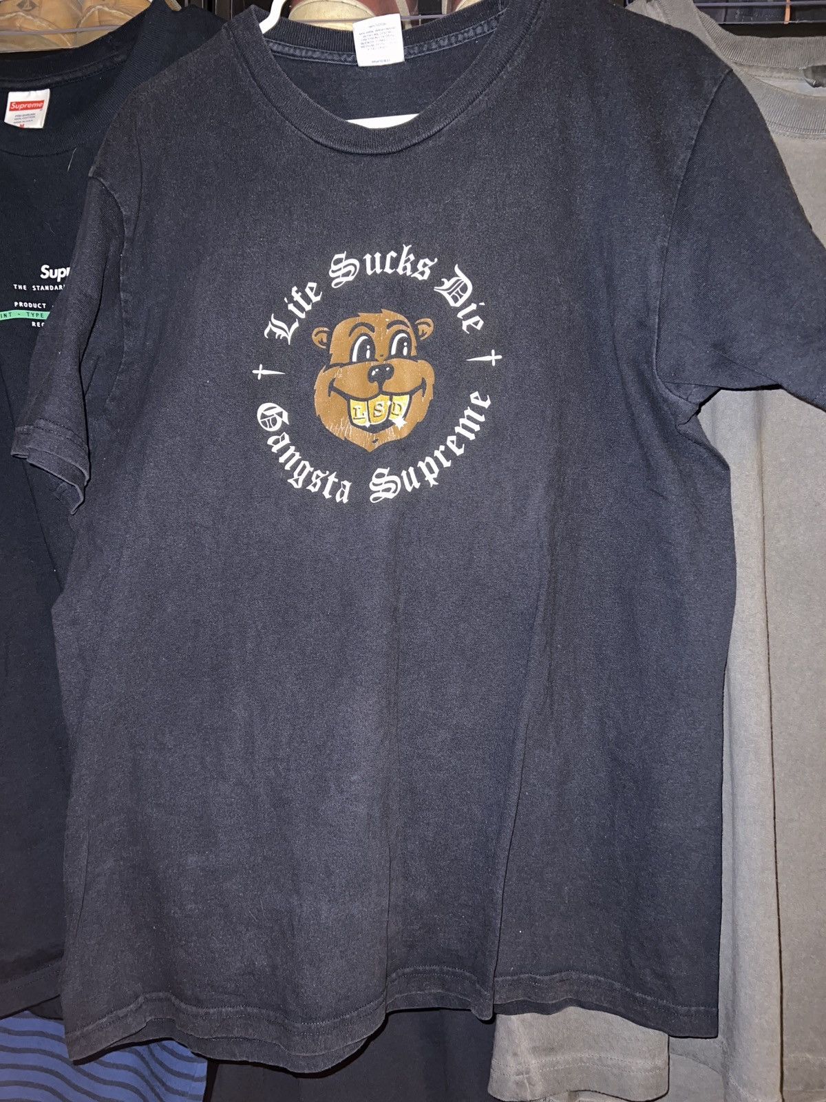 Supreme FW18 Supreme "Life Sucks Die" tee Size US M / EU 48-50 / 2 - 2 Thumbnail