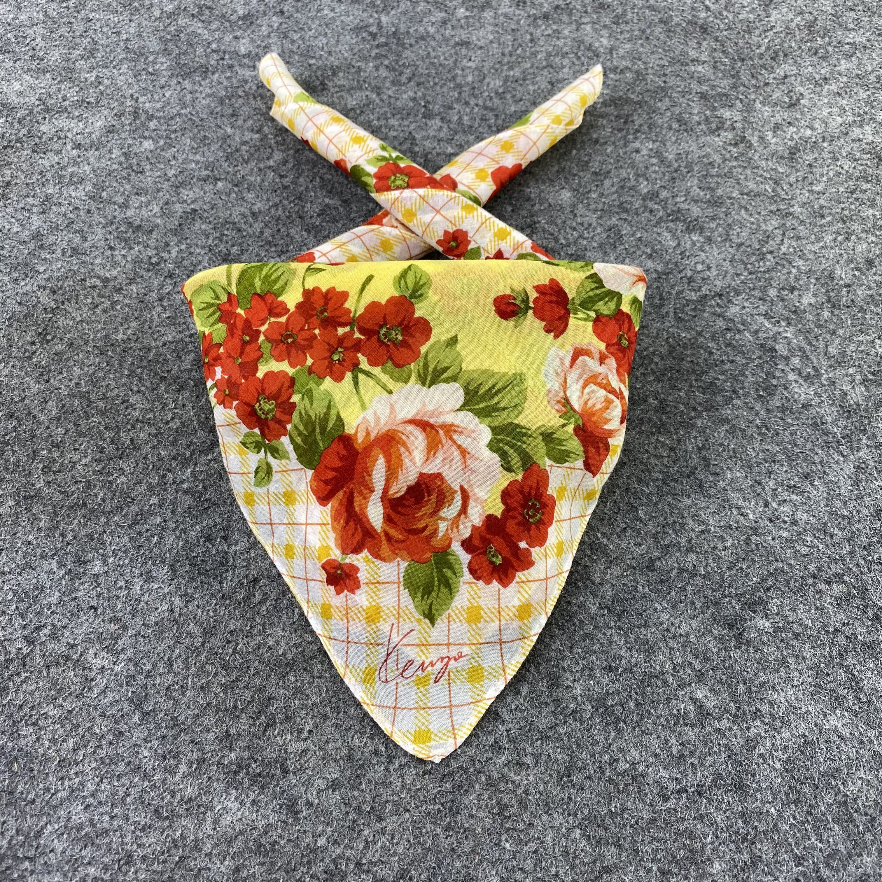 Kenzo Kenzo Handkerchief / Bandana / Neckerchief-B766 Size ONE SIZE - 2 Thumbnail