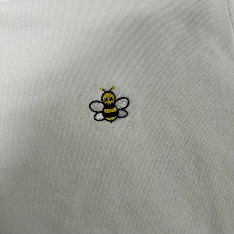 Dior Dior Kaws White Sweater with Bee Logo-2506 Size S / US 4 / IT 40 - 4 Thumbnail