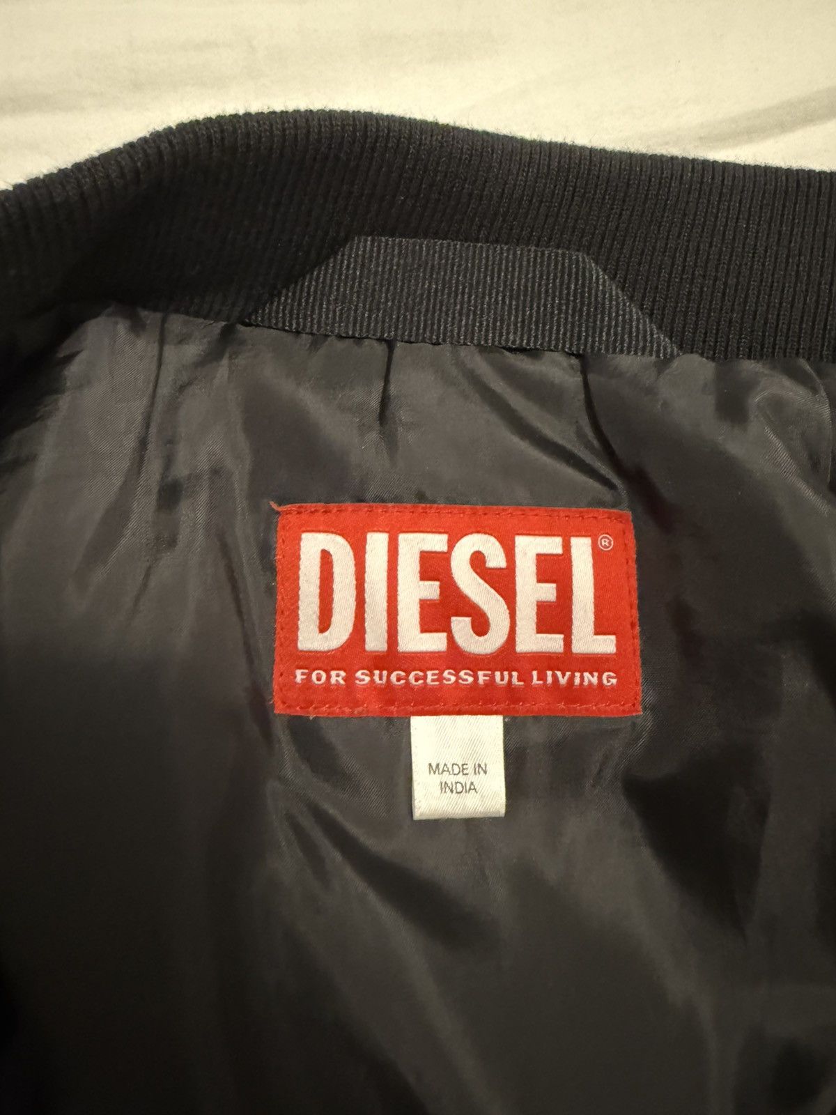 Diesel Diesel Leather Bomber Jacket FW2024 Size US L / EU 52-54 / 3 - 7 Thumbnail