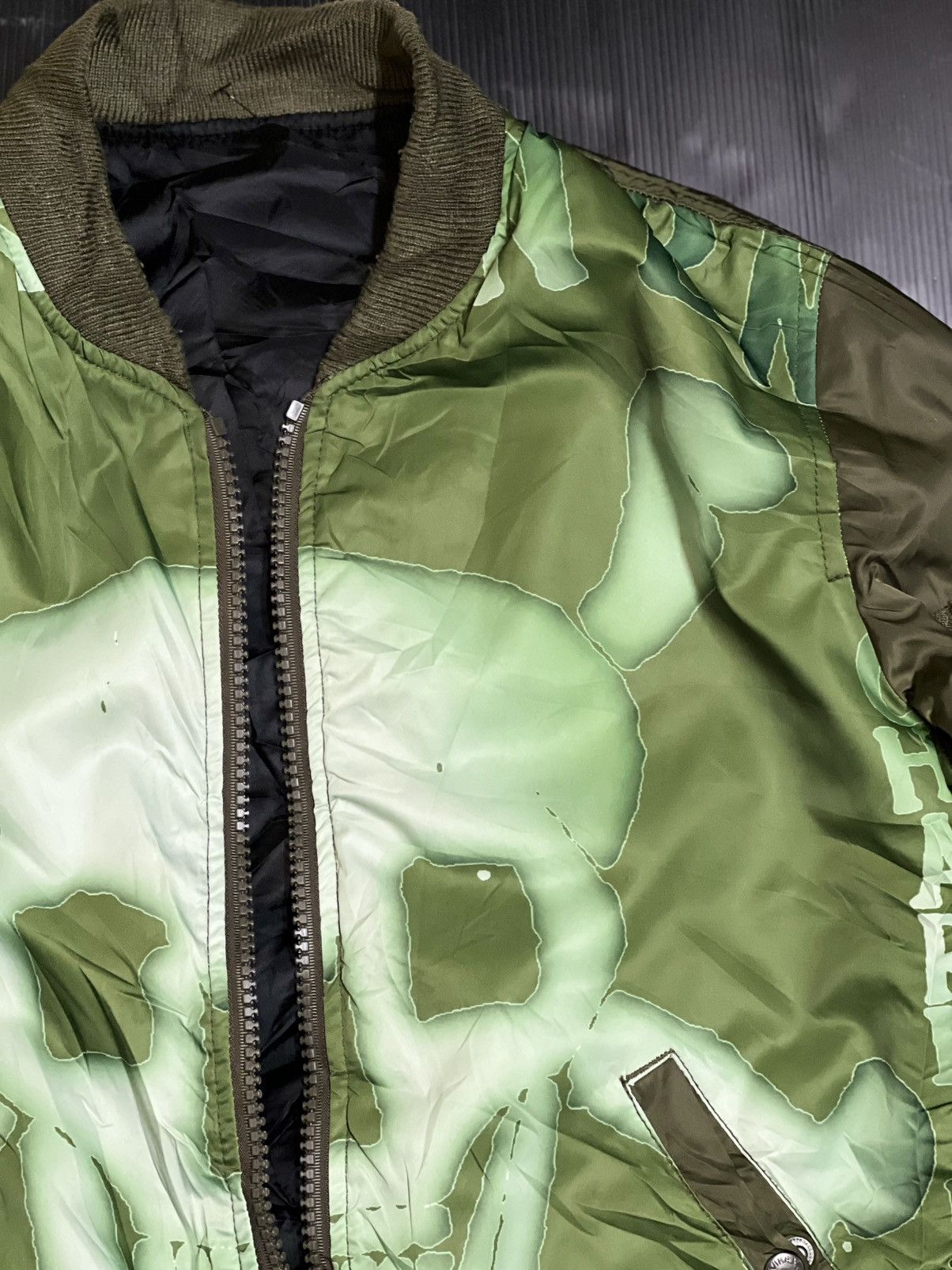 Avirex 🔥HOT DROPS🔥AVIREX Men's flight jacket Green Size L Size US L / EU 52-54 / 3 - 3 Thumbnail