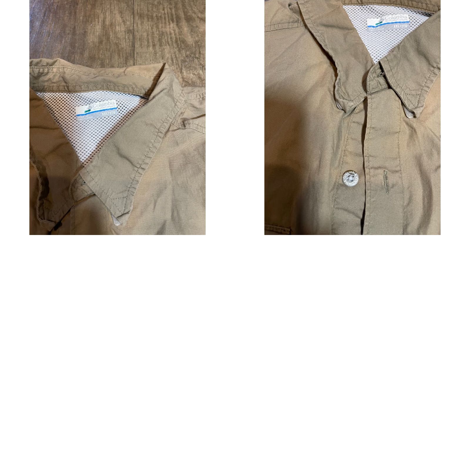 Vintage Columbia Shirt Mens XXL Brown Short Sleeve Button-Up Size US XXL / EU 58 / 5 - 8 Thumbnail