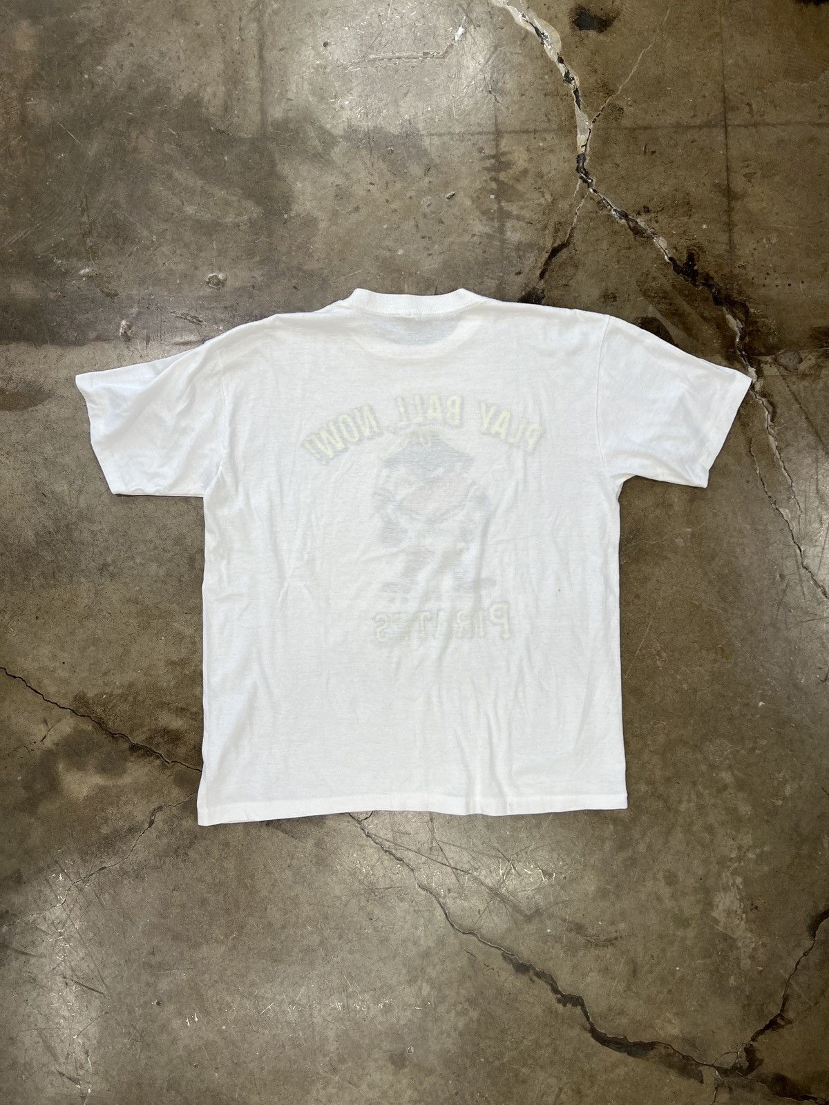 Vintage × Warner Bros Vintage 1990 Looney Tunes Taz MLB Pirates Play Ball Tee Large Size US L / EU 52-54 / 3 - 4 Thumbnail