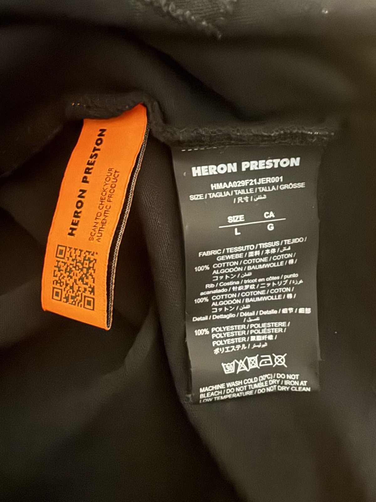 Heron Preston Oversized, Heron Preston T-Shirt Size US L / EU 52-54 / 3 - 3 Thumbnail