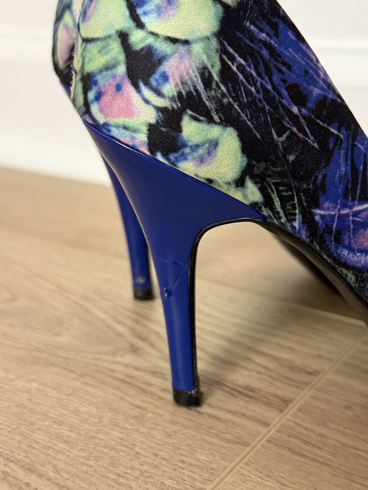 Jessica Simpson Jessica Simpson women’s peacock blue heels Size US 6.5 / IT 36.5 - 7 Thumbnail