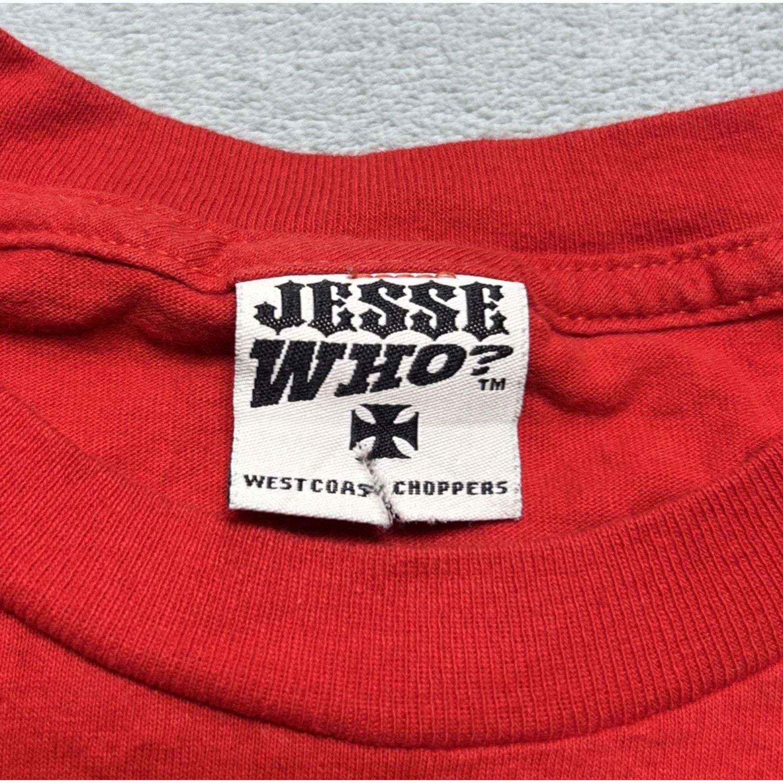 West Coast Choppers West Coast Choppers Jesse Who Tee Teens XL Men Large 23x28.5 Size US XL / EU 56 / 4 - 3 Thumbnail
