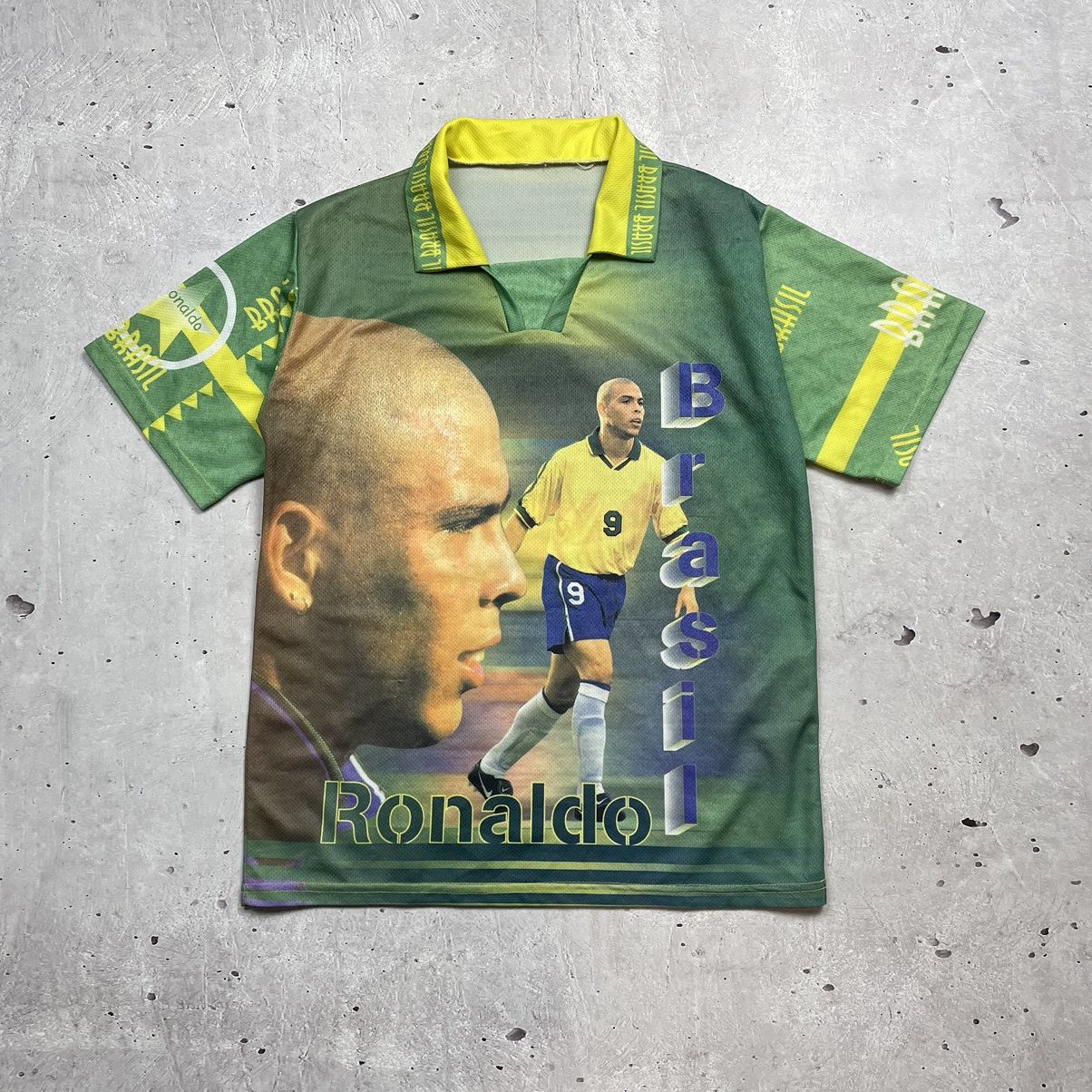 Vintage Vintage Ronaldo Brazil soccer Shirt football jersey Y2k Size US L / EU 52-54 / 3 - 1 Thumbnail