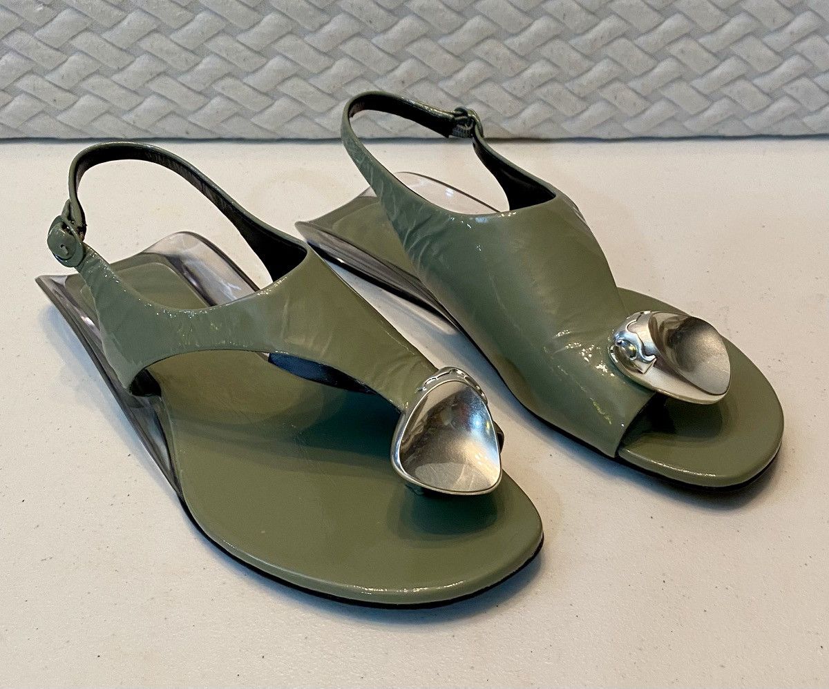 Tory Burch Tory Burch Patos Slingback Architectural Thong Sandal 6 NEW Size US 6 / IT 36 - 7 Thumbnail