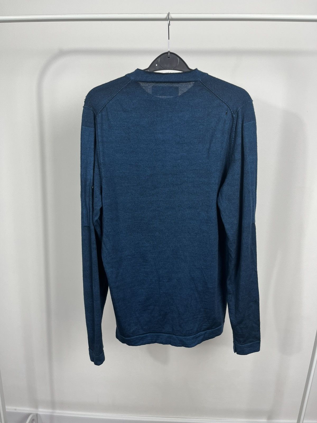 Stone Island Stone Island Blue Knit Long Sleeve Sweater Pullover Crewneck Size US M / EU 48-50 / 2 - 10 Thumbnail