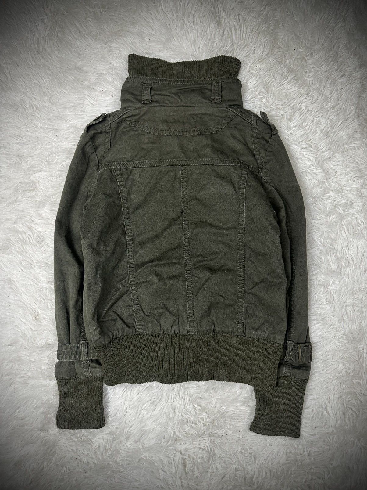 Japanese Brand 💥rare💥 L.A GLITTER high neck vkei military GOA jacket Size US M / EU 48-50 / 2 - 8 Thumbnail