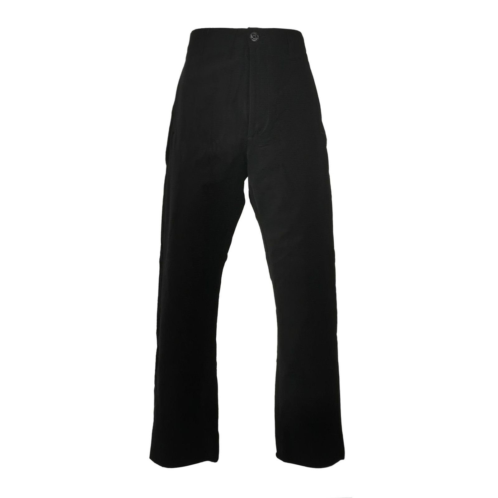 Moncler Moncler Pure Cotton Solid Black Pants L/50 Size US 34 / EU 50 - 1 Thumbnail