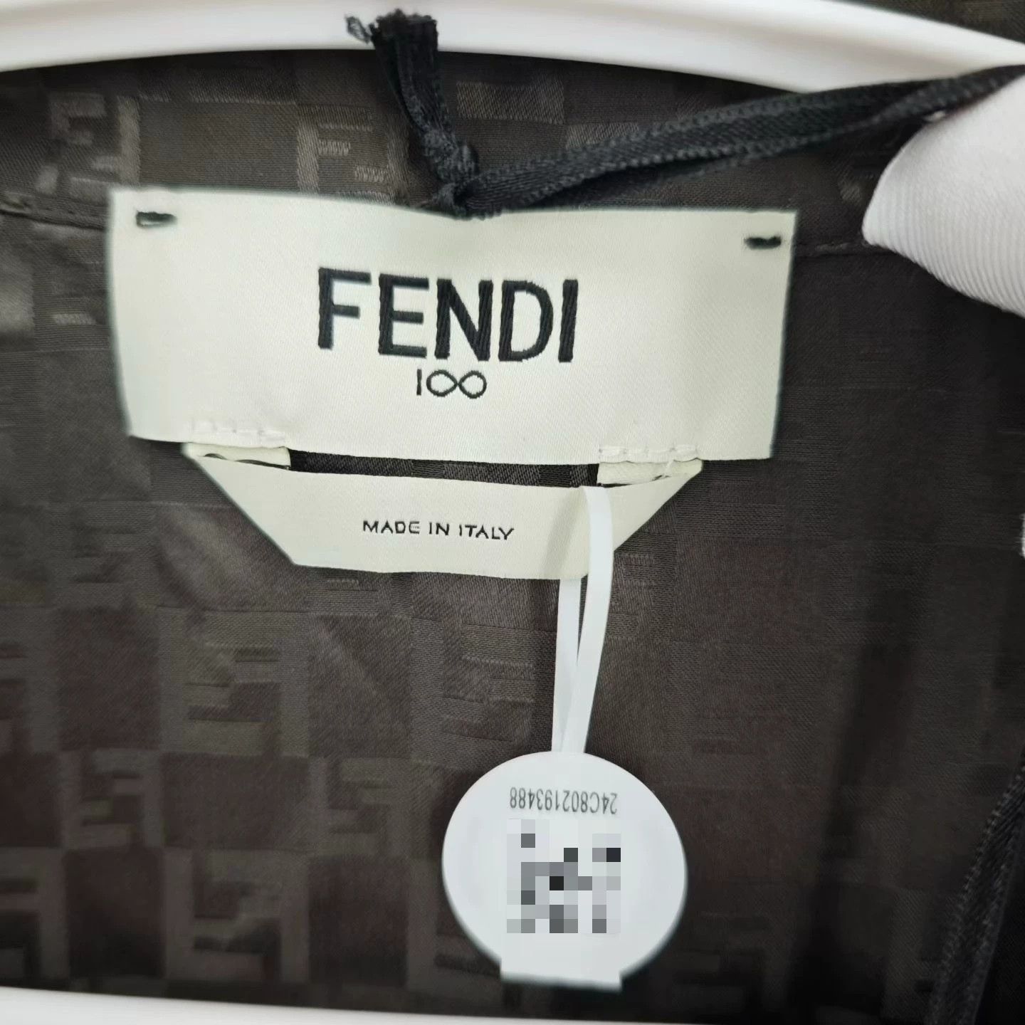 Fendi FENDI FW25 Shirt Collar Cinched Waist Dress NWT 40 Size S / US 4 / IT 40 - 5 Thumbnail