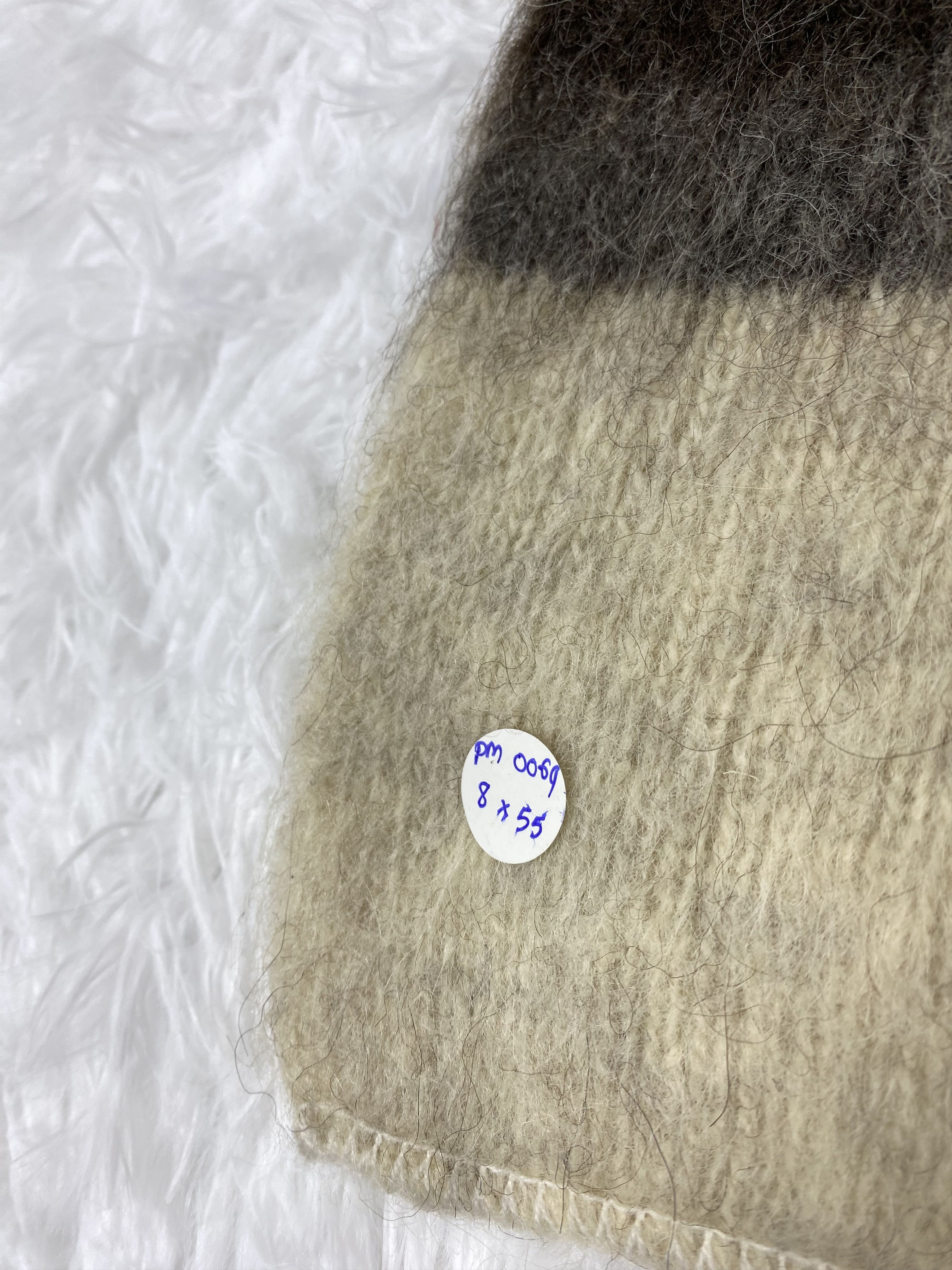 Japanese Brand Vintage Mohair Scarf / Muffler Neckwear PM0069 Size ONE SIZE - 2 Thumbnail