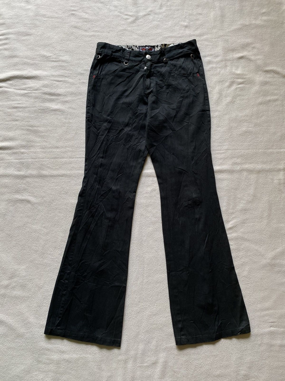 Japanese Brand MAD PUNK SEDITIONARIES BONDAGE PANTS Size 29" - 3 Thumbnail