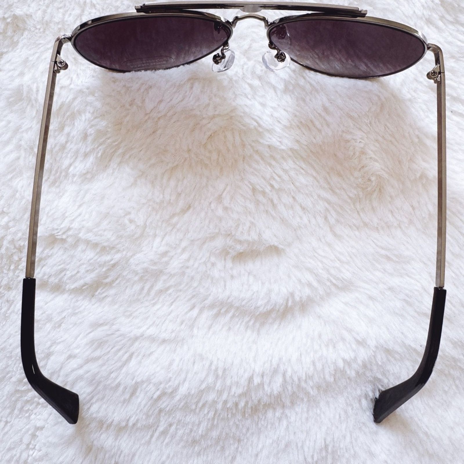 Other Doug Black W/ Silver Rim Aviator Sunglasses Size ONE SIZE - 7 Thumbnail