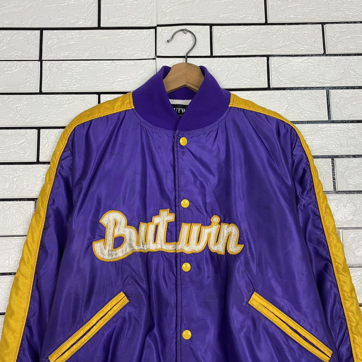 Toyo Enterprises 🔥VINTAGE SATIN BOMBER JACKET BUTWIN MADE IN USA Size US L / EU 52-54 / 3 - 3 Thumbnail