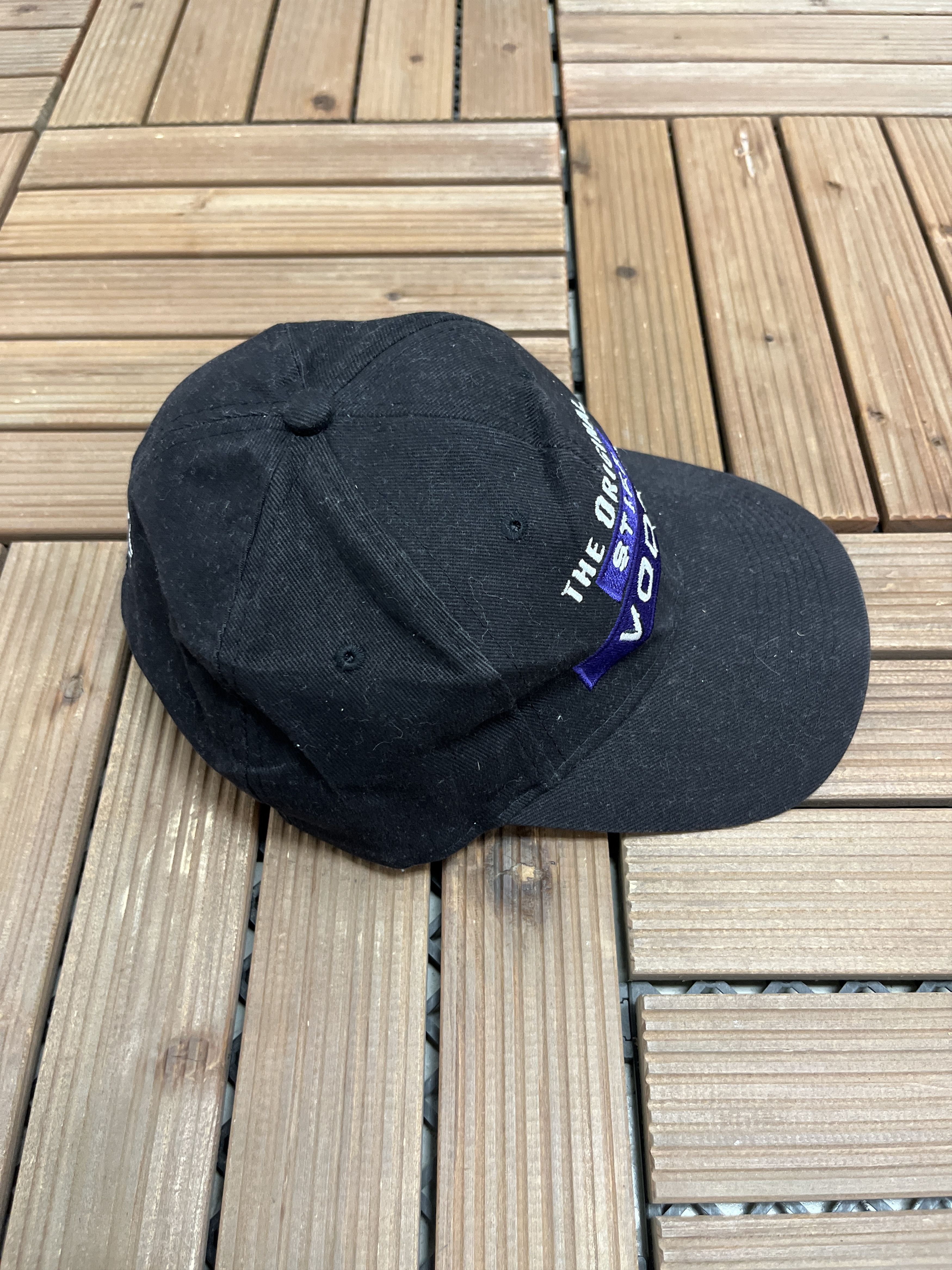 Starter × Vintage The Original Stiff Vodka Vintage Strap Back Black Hat Cap Size ONE SIZE - 4 Thumbnail