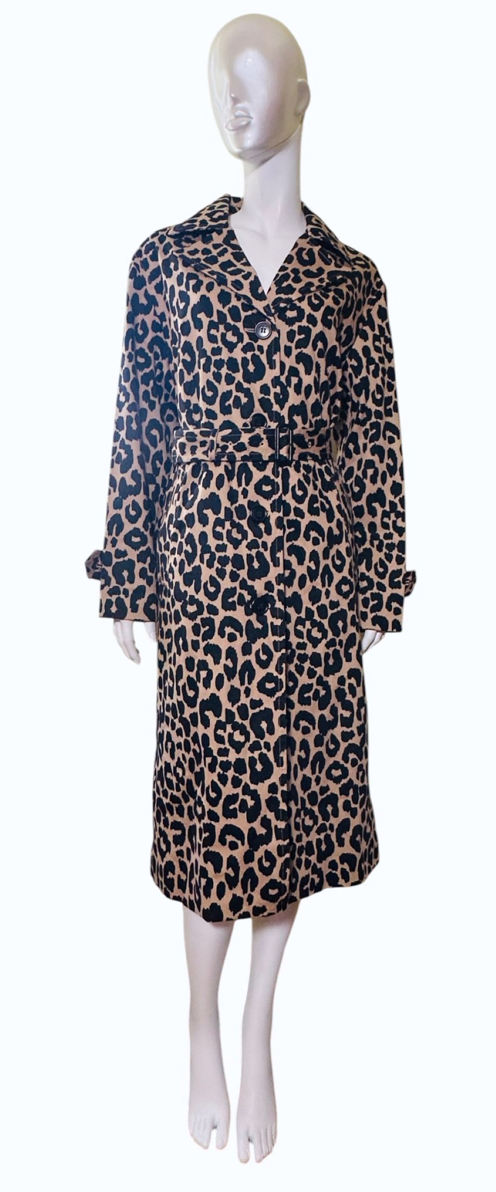 Coach Leopard print trench coat Size M / US 6-8 / IT 42-44 - 4 Thumbnail