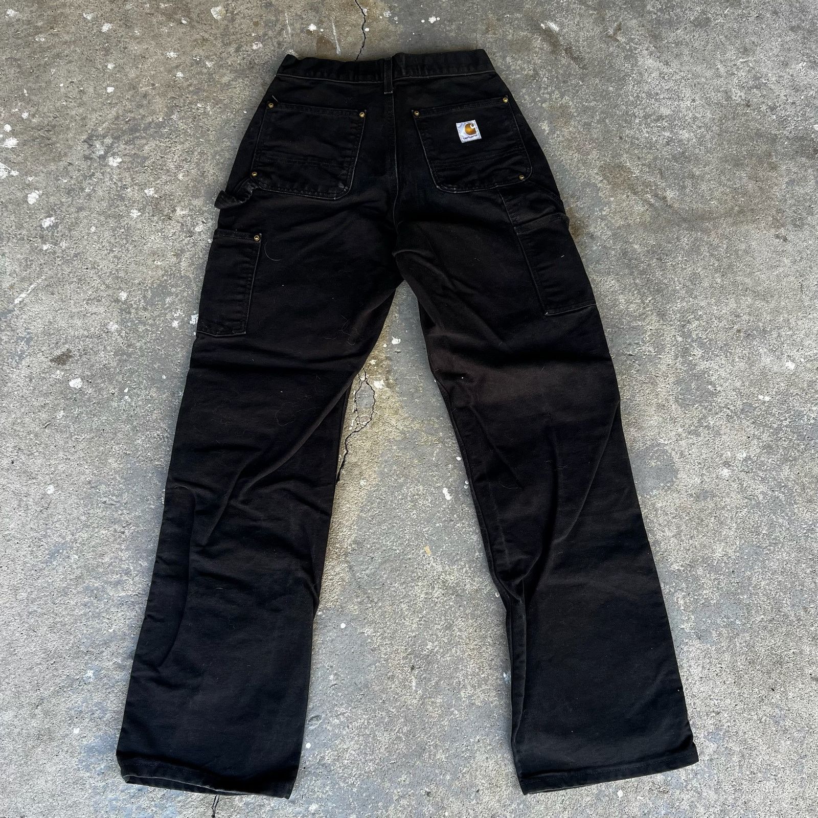 Carhartt × Vintage Carhartt black double knee work wear carpenter pants Size US 26 / EU 42 - 4 Thumbnail