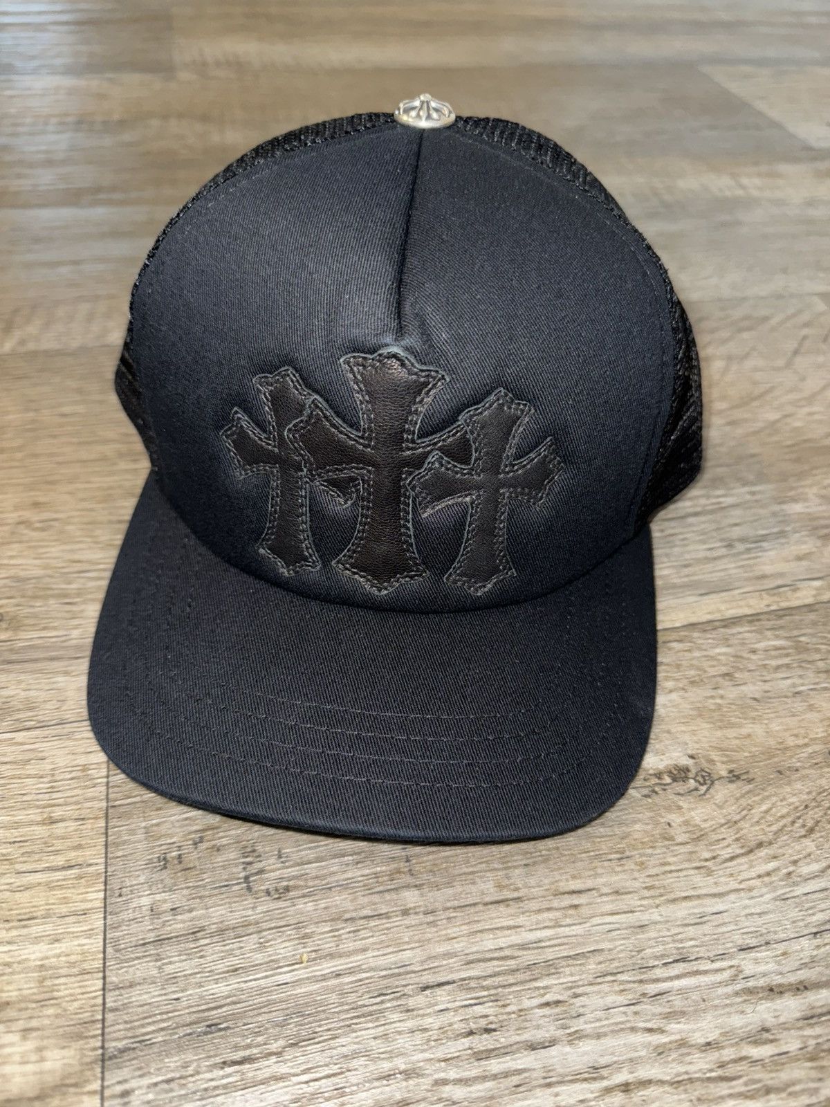 Chrome Hearts CHROME HEARTS BLACK CEMETERY HAT Size ONE SIZE - 1 Thumbnail