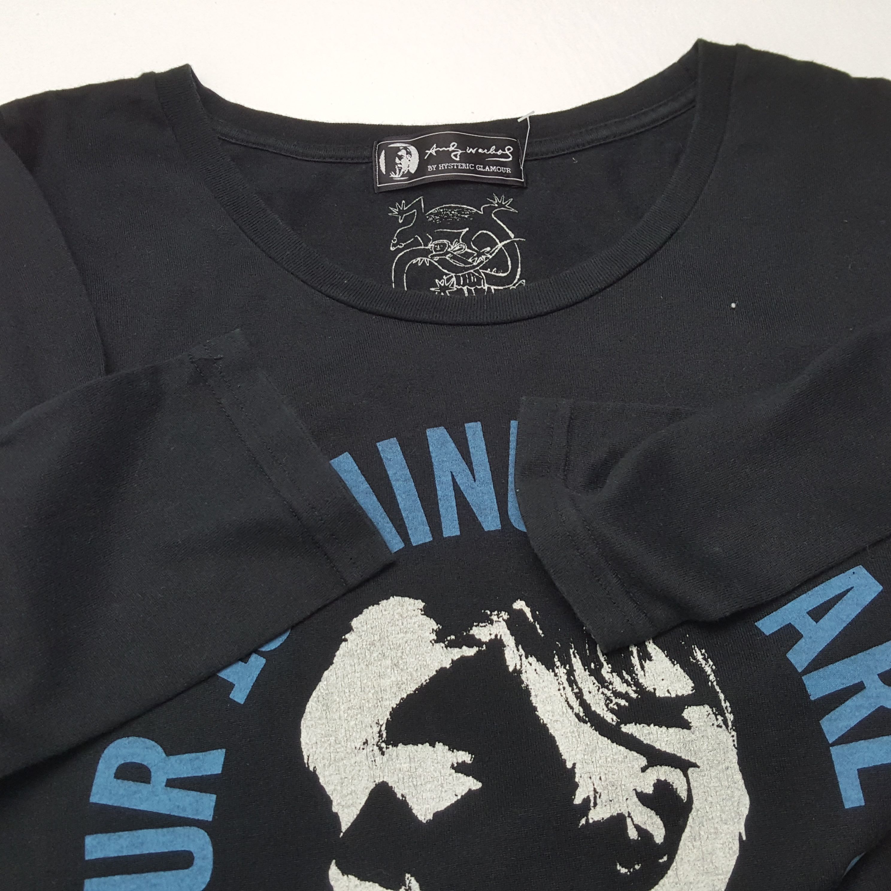 Andy Warhol × Hysteric Glamour × Japanese Brand HYSTERIC GLAMOUR X Andy Warhol Streetwear Women Tshirt Size S / US 4 / IT 40 - 9 Thumbnail