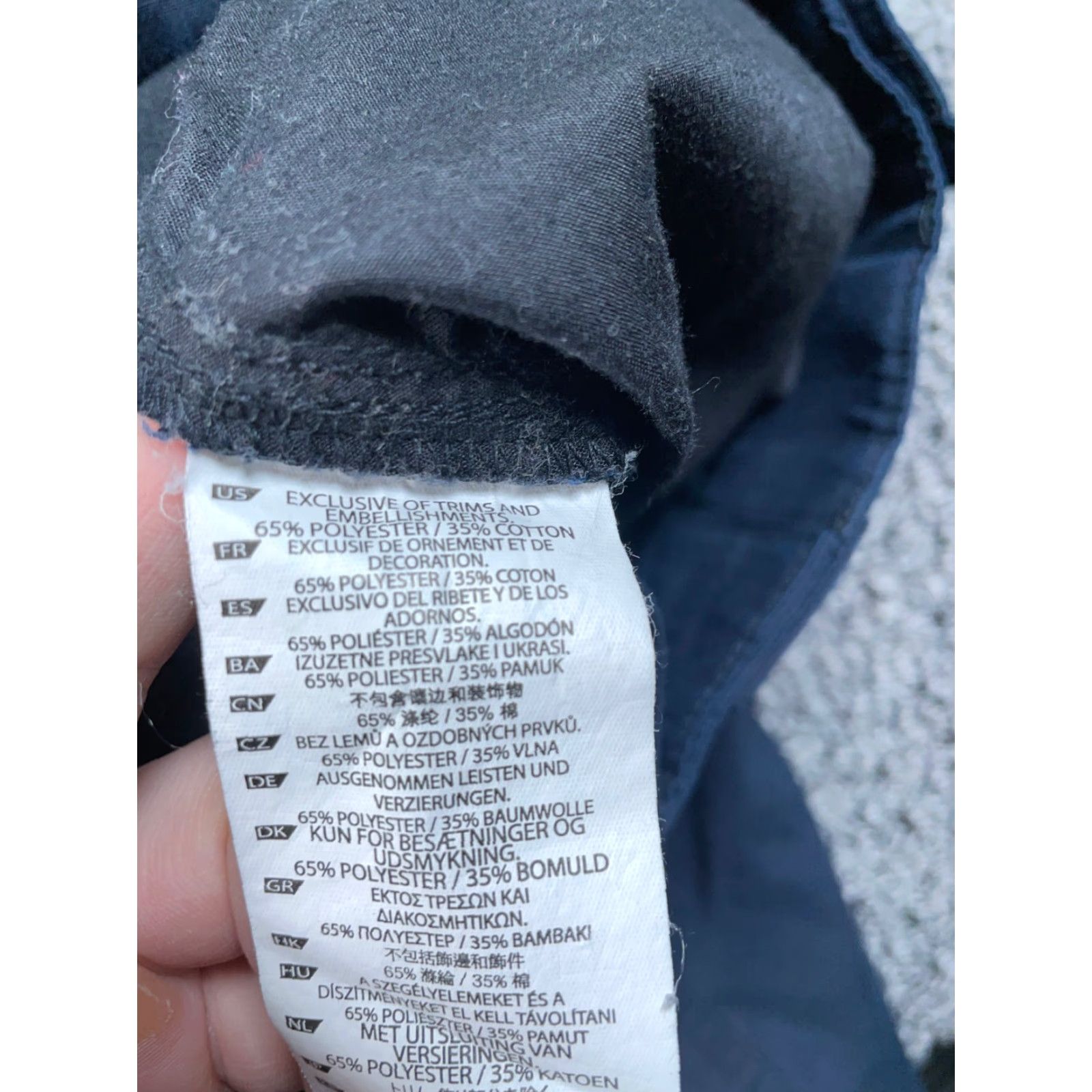 Vintage 5.11 Tactical Cargo Pants Men's Medium Dark Blue TDU Ripstop Cotton Skater Size US 30 / EU 46 - 4 Thumbnail