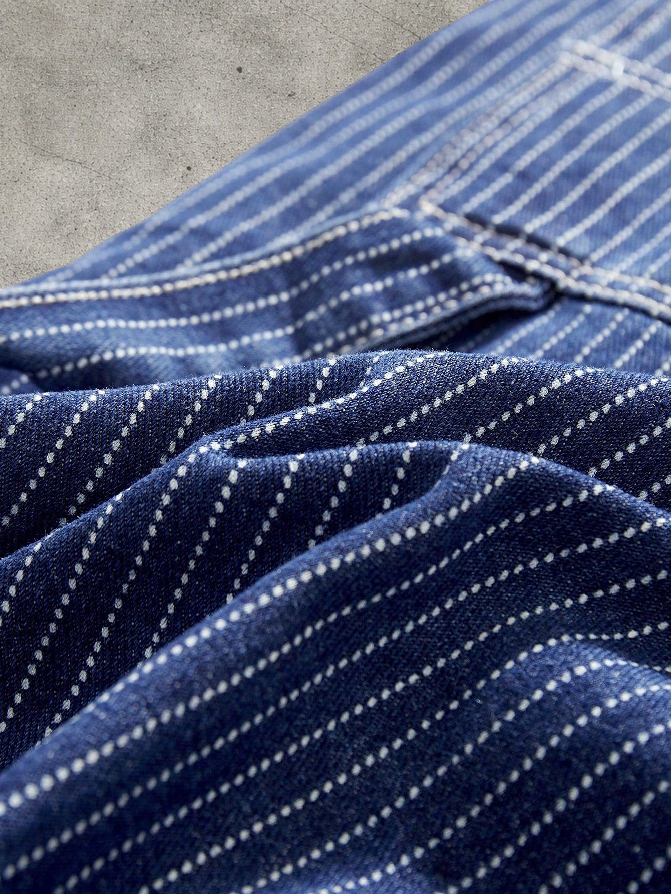 Vintage Striped denim jeans Size US 32 / EU 48 - 4 Thumbnail