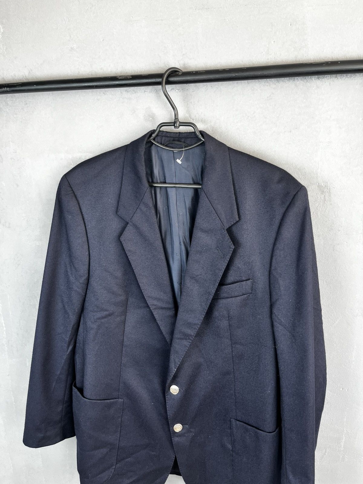 Dior Dior mens blazer jacket vintage 80s Size US L / EU 52-54 / 3 - 2 Thumbnail