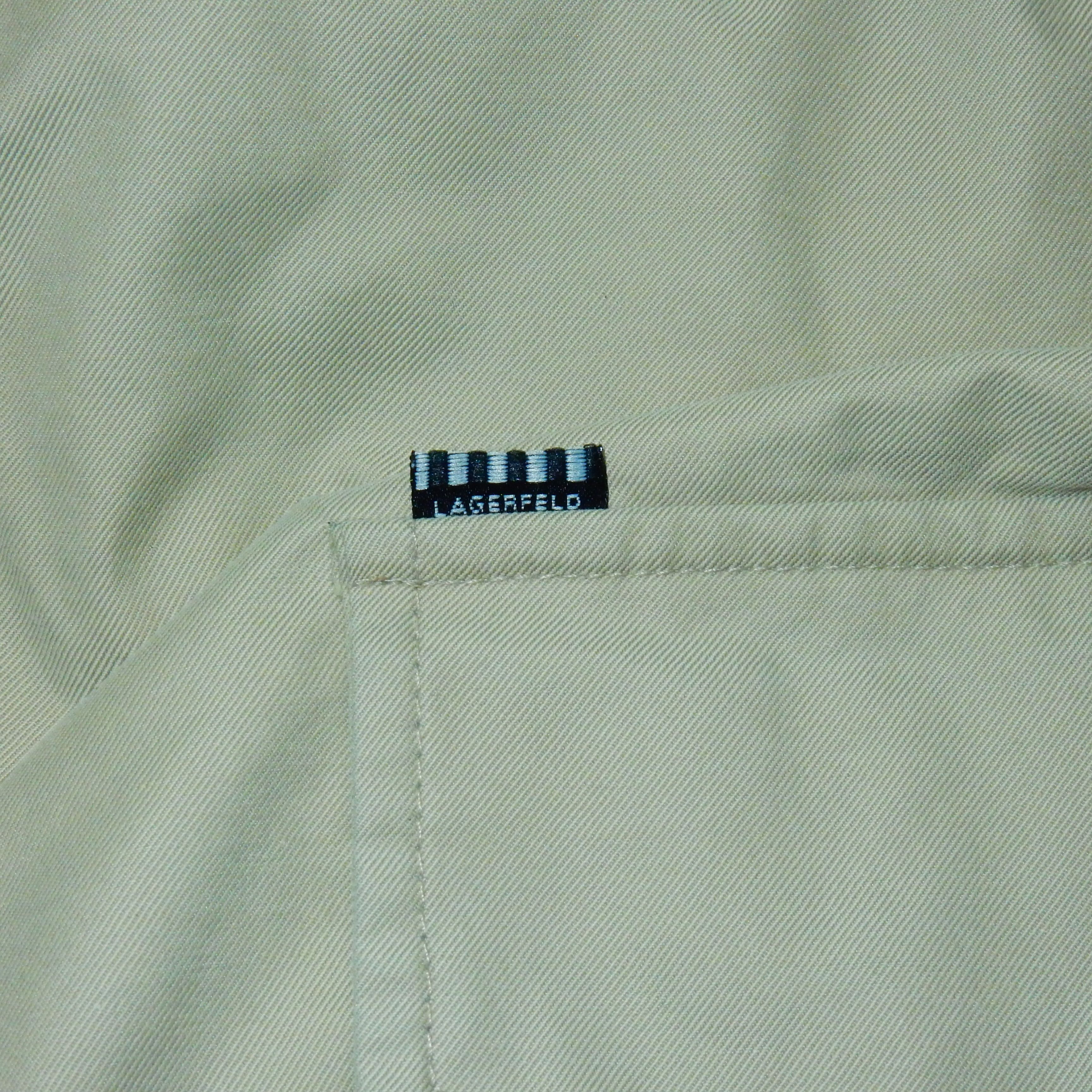 Karl Lagerfeld × Vintage Lagerfeld vintage beige jacket - L Size US L / EU 52-54 / 3 - 5 Thumbnail