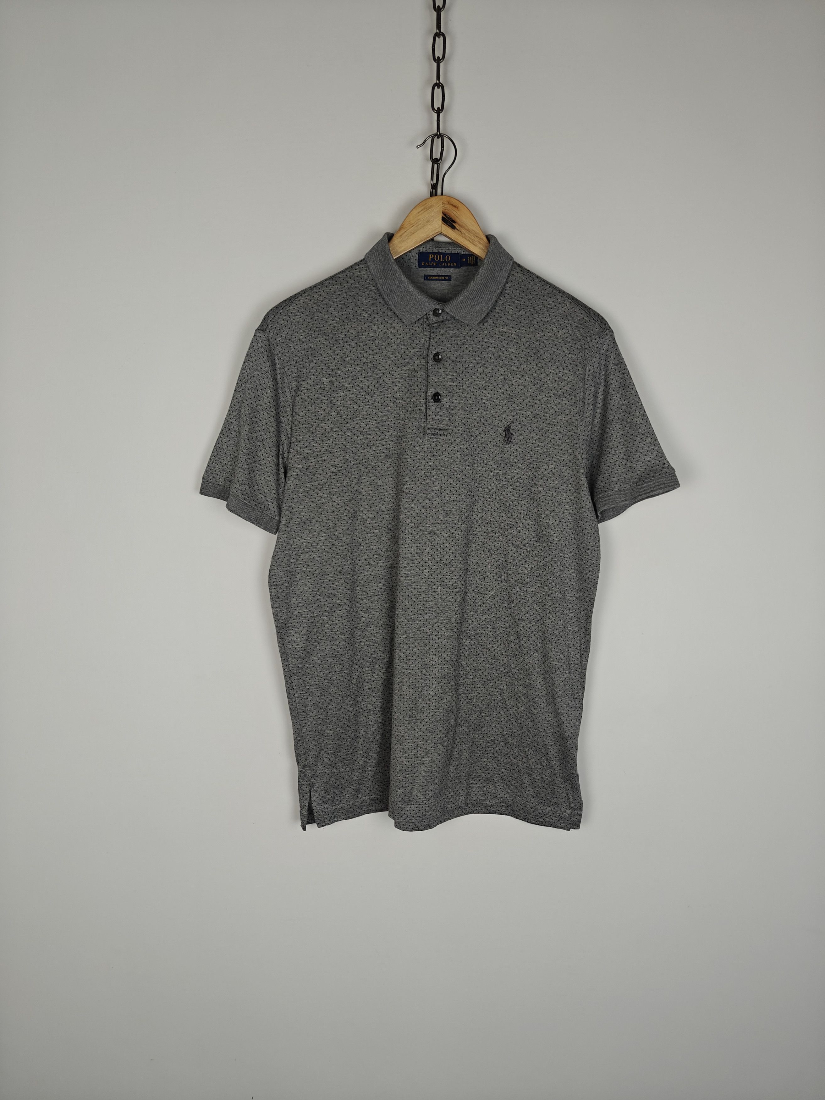 Polo Ralph Lauren Polo Ralph Lauren Polo T-Shirt Gray Custom Slim Fit size M Size US M / EU 48-50 / 2 - 1 Thumbnail