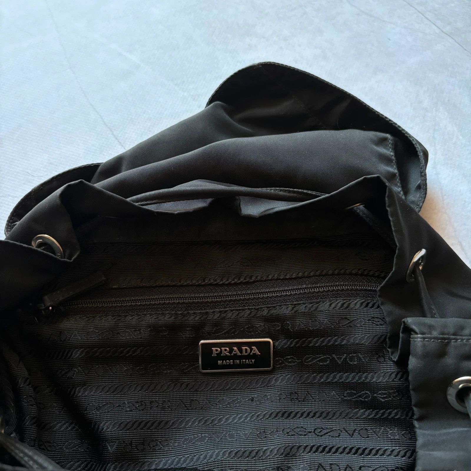 Prada vintage SS1999 Prada backpack bag Nylon Y2K era Tom Ford Size ONE SIZE - 5 Thumbnail