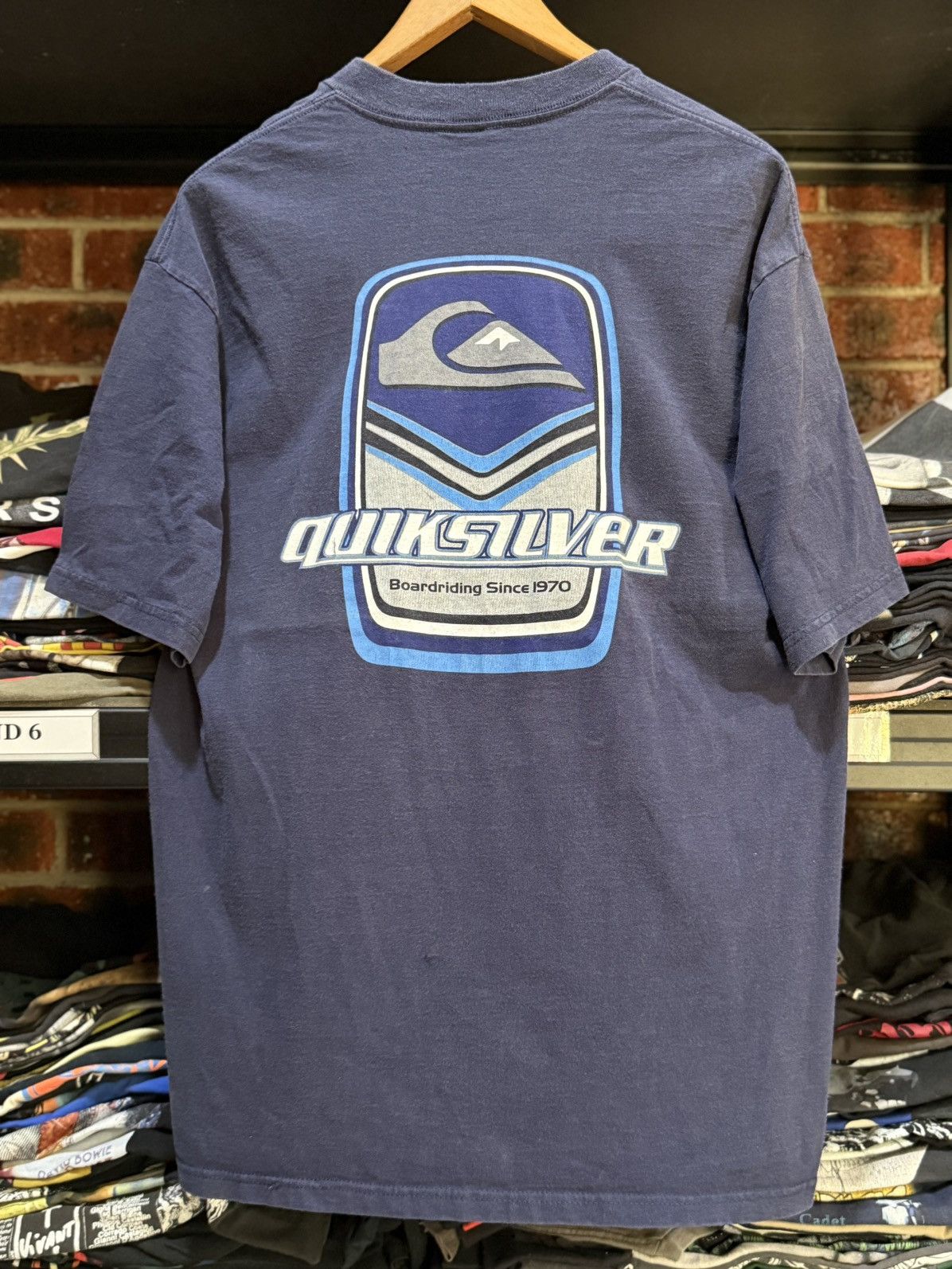 Quiksilver Vintage 90s Quiksilver Boardriding Surfing Faded Tee Size US XL / EU 56 / 4 - 1 Thumbnail