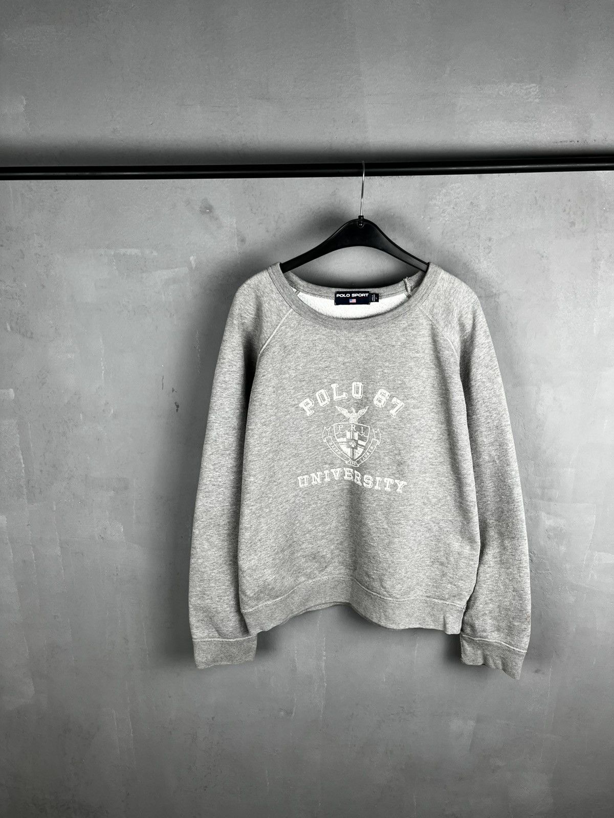Polo Ralph Lauren Ralph Lauren university sweatshirt vintage 90 military style Size US L / EU 52-54 / 3 - 3 Thumbnail